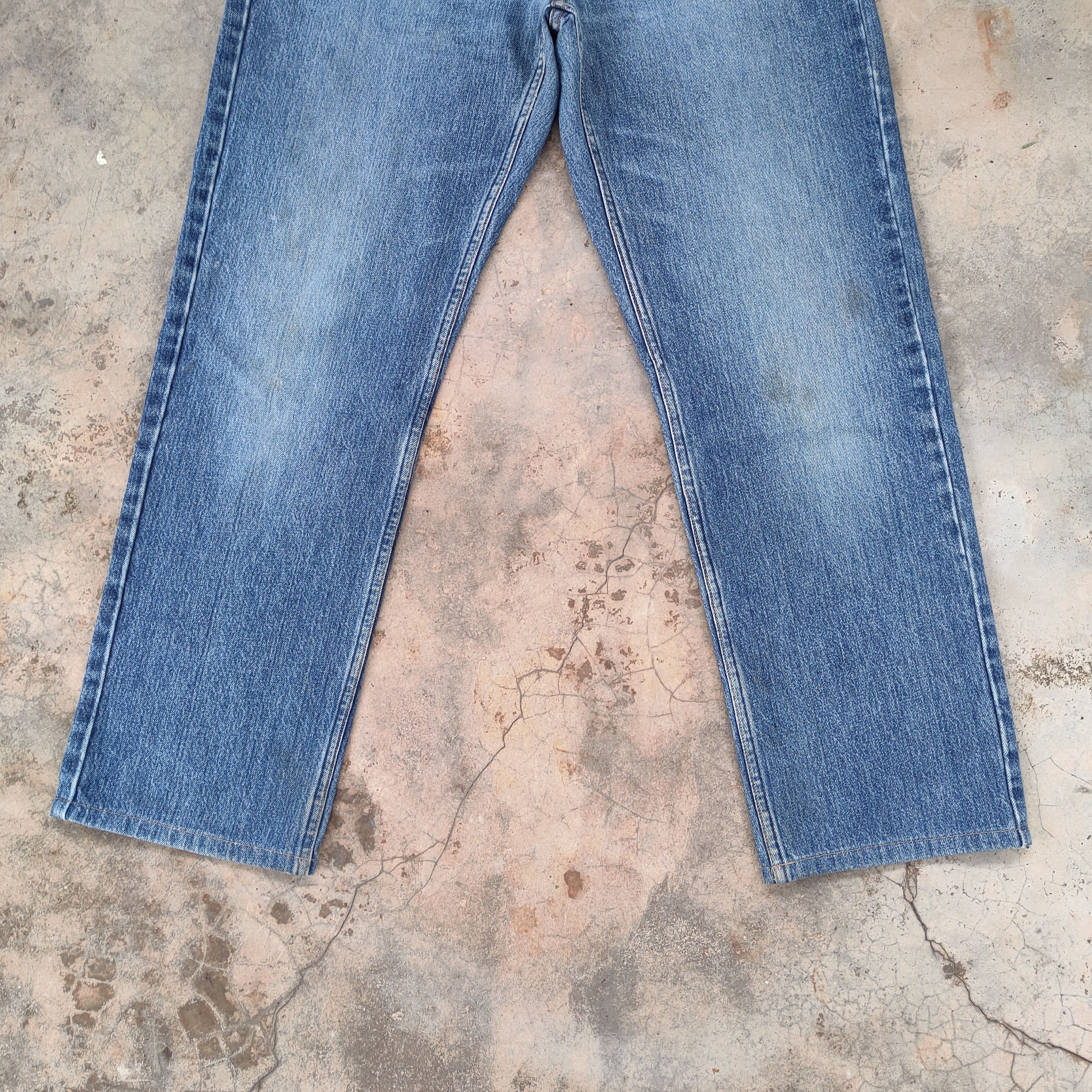Japanese Brand × Jean W30 VINTAGE JAPANESE FADED DISTRESSED JEAN DENIM PANTS Size US 30 / EU 46 - 4 Thumbnail
