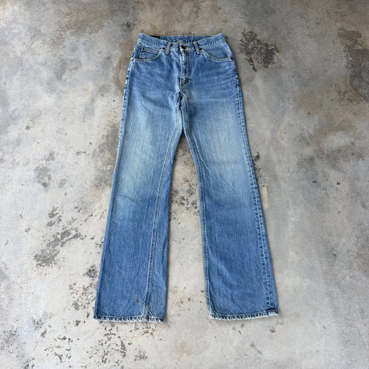 Lee Vintage 90s LEE RIDERS Japan Faded Bluewash Light Whiskering Size US 28 / EU 44 - 1 Thumbnail