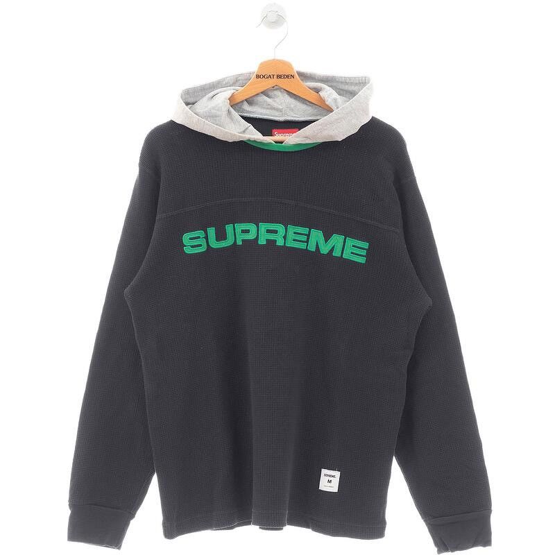 Supreme hooded waffle ringer store