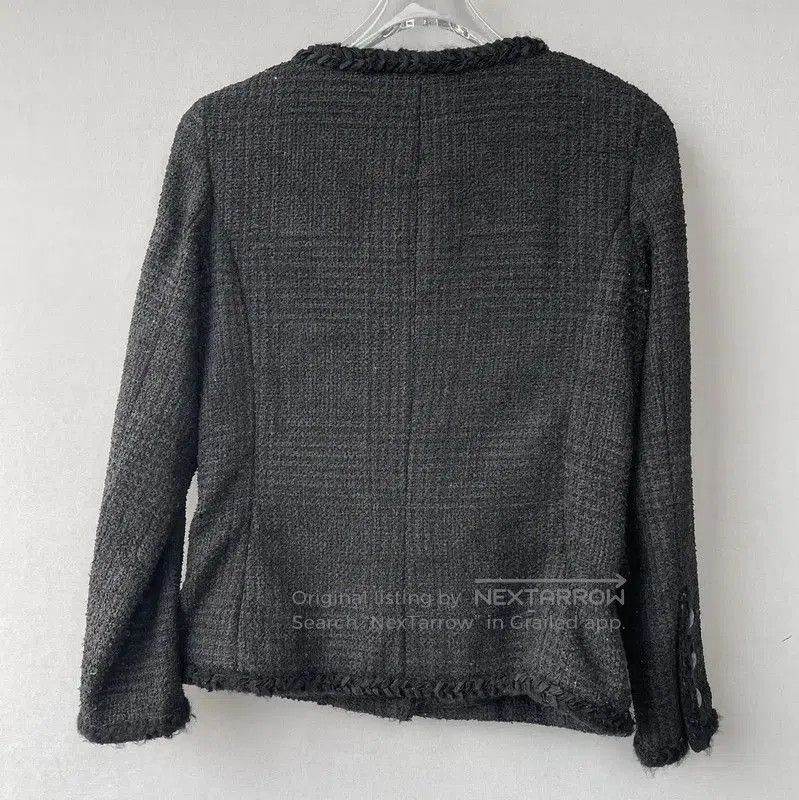 Chanel Chanel Black Women's Jacket Size S . Size S / US 4 / IT 40 - 1 Thumbnail