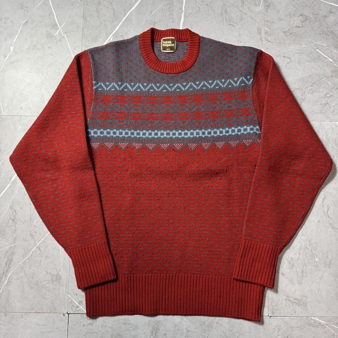 Issey Miyake ISSEY MIYAKE 1970s knit Size US M / EU 48-50 / 2 - 1 Thumbnail