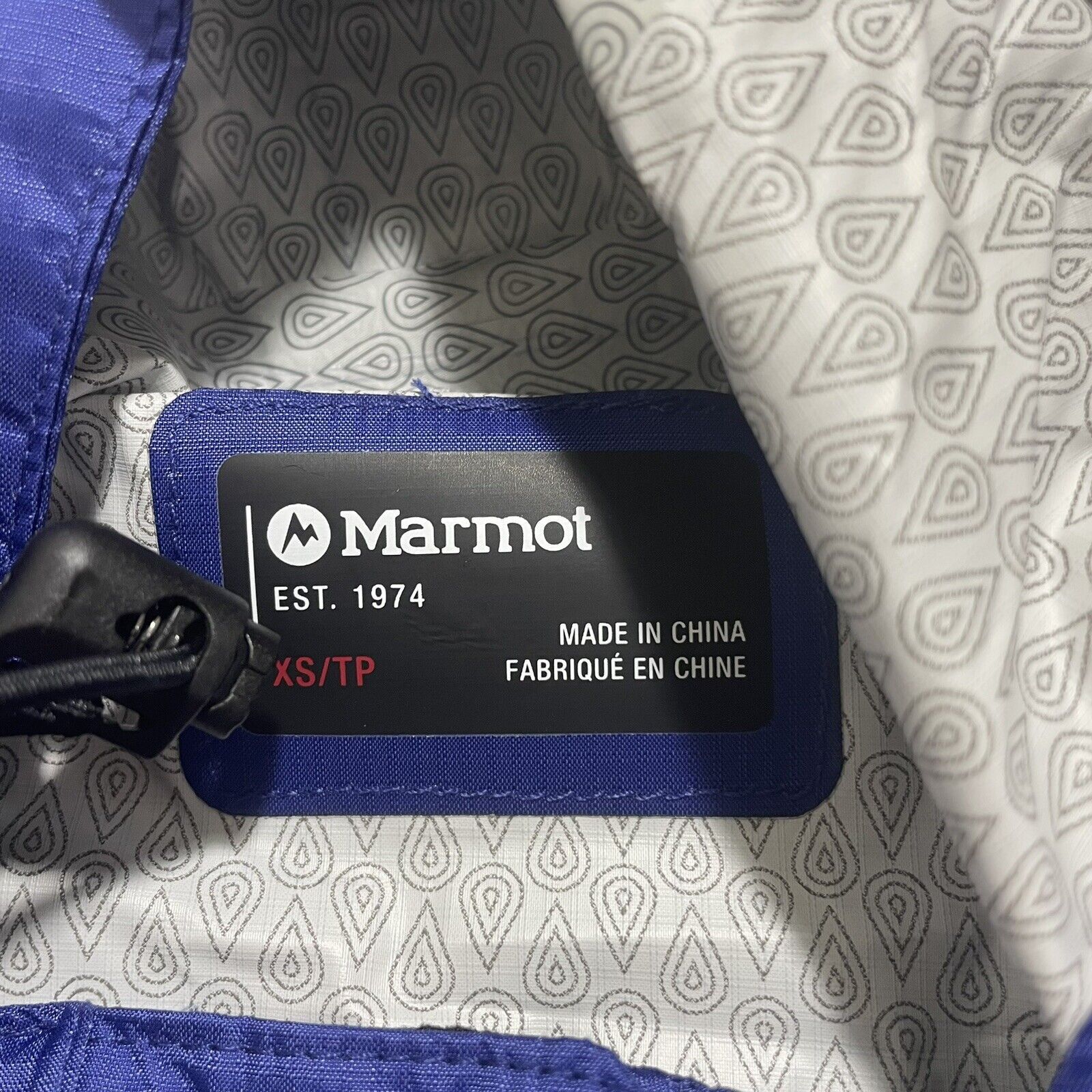 Marmot Marmot PreCip Eco Anorak 1/2 Zip Hooded Windbreaker Jacket Size XS / US 0-2 / IT 36-38 - 3 Thumbnail