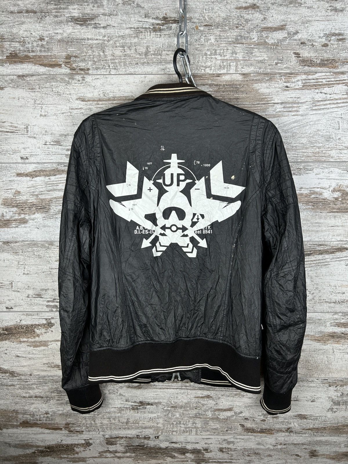 Diesel × Vintage Mens Vintage Diesel Project jacket y2k streetwear rare Size US L / EU 52-54 / 3 - 14 Thumbnail