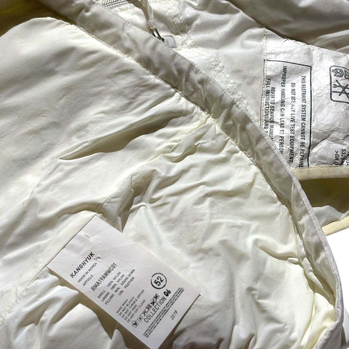 KANGHYUK $2,250 Readymade airbag down vest Size US L / EU 52-54 / 3 - 4 Thumbnail