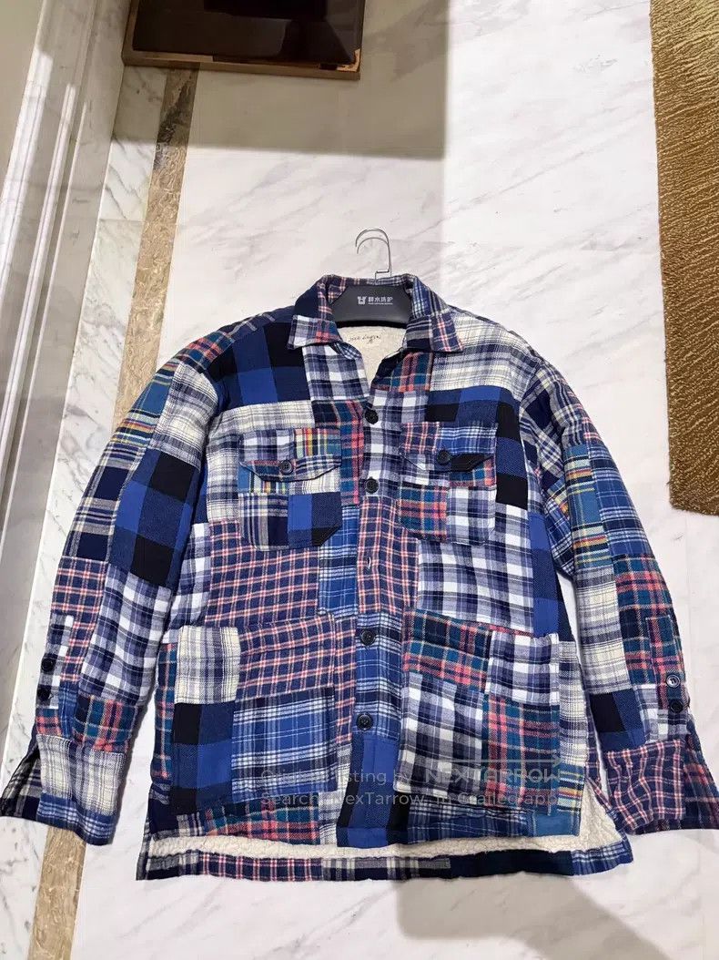 Greg Lauren Greg Lauren Patchwork Jacket with Mixed Fabrics Size US S / EU 44-46 / 1 - 1 Thumbnail