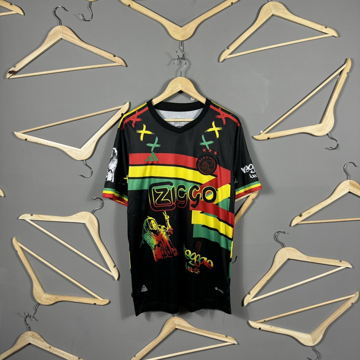 Other Ajax Amsterdam Special Edition Custom Bob Marley Jersey Size US L / EU 52-54 / 3 - 1 Thumbnail