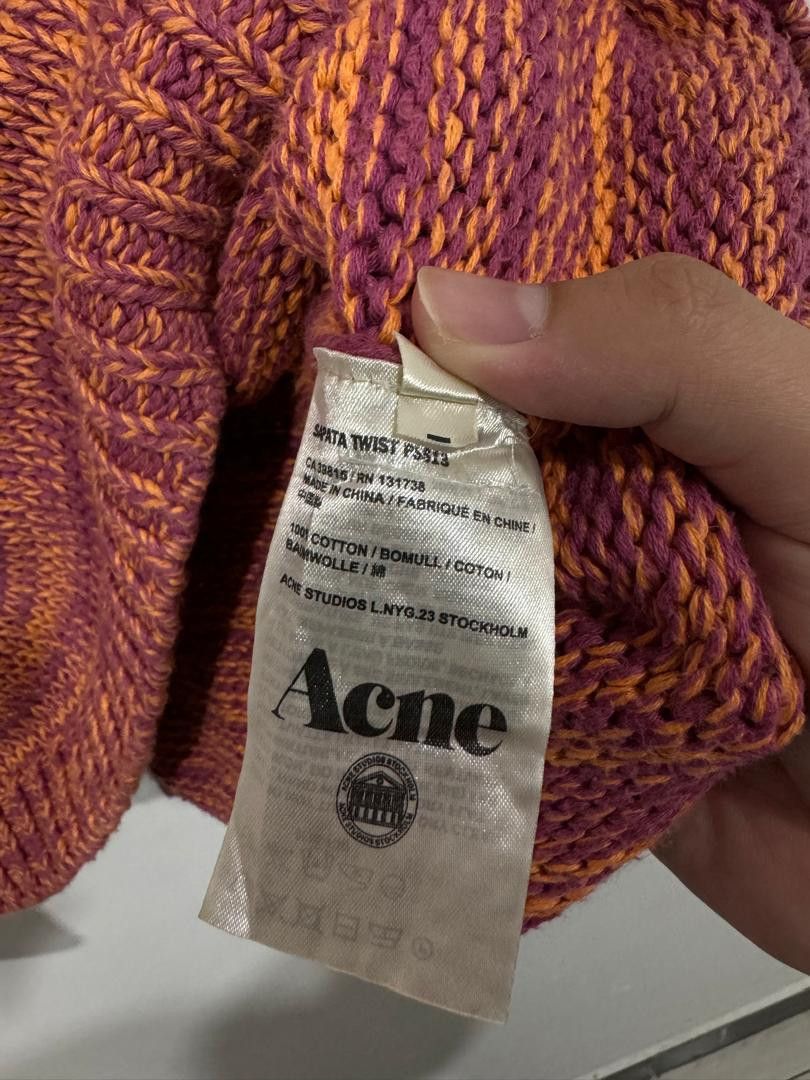 Acne Studios Acne Studios Sapata Twist SS13 Knitted Sweater Size XS / US 0-2 / IT 36-38 - 6 Thumbnail