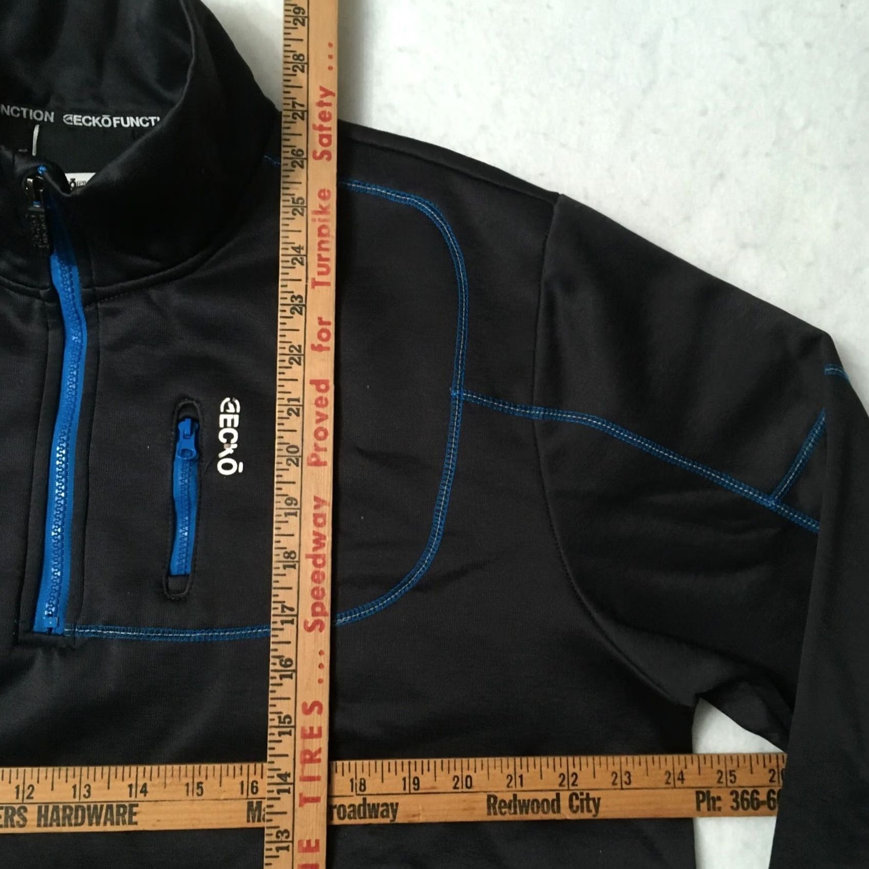 Vintage Ecko Function Jacket Mens Lined Windbreaker Navy Blue Zip Up Size US L / EU 52-54 / 3 - 5 Thumbnail
