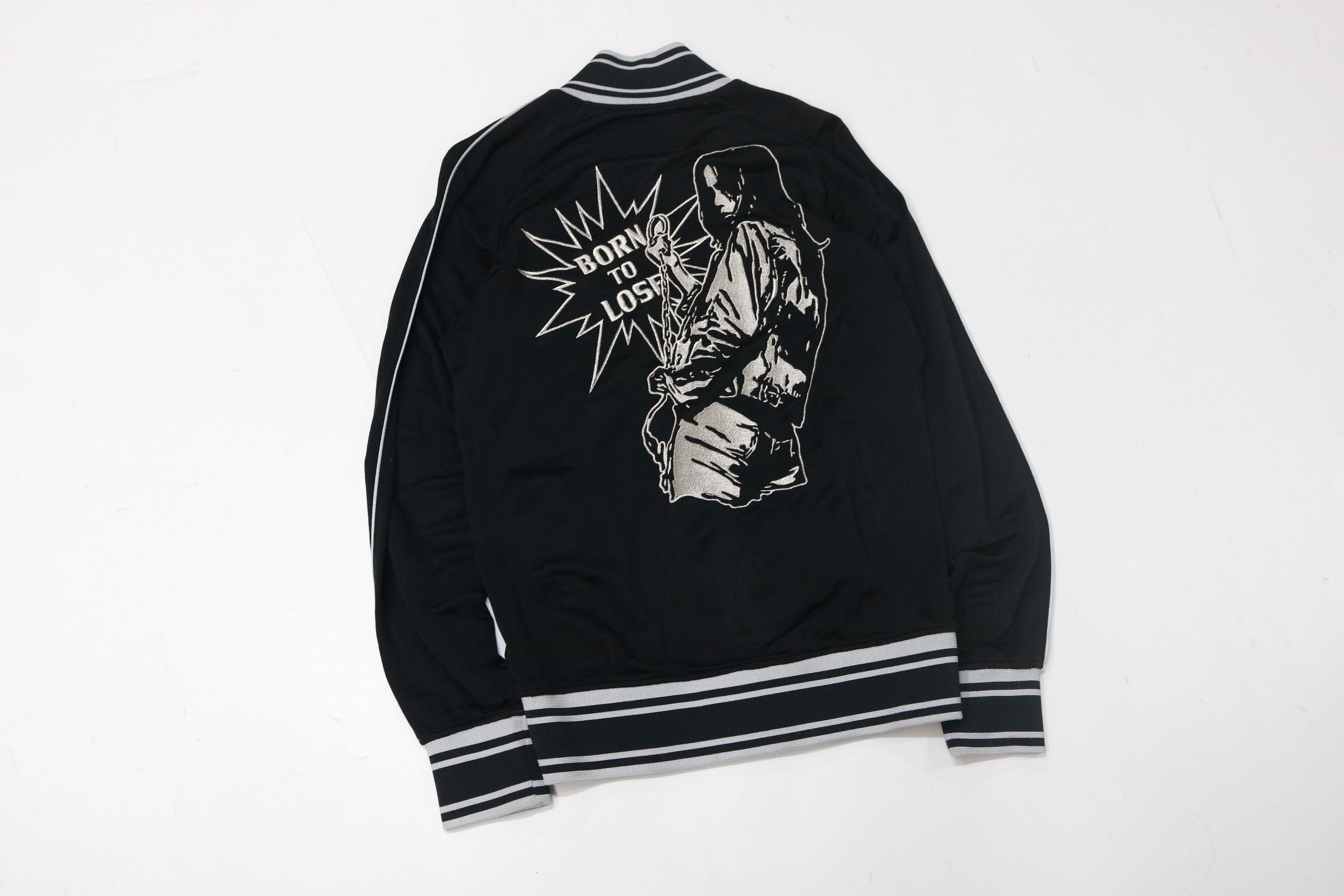 Hysteric Glamour HYSTERIC GLAMOUR “BORN TO LOSE” Embroidered Zip-Up Jersey Size ONE SIZE - 3 Thumbnail