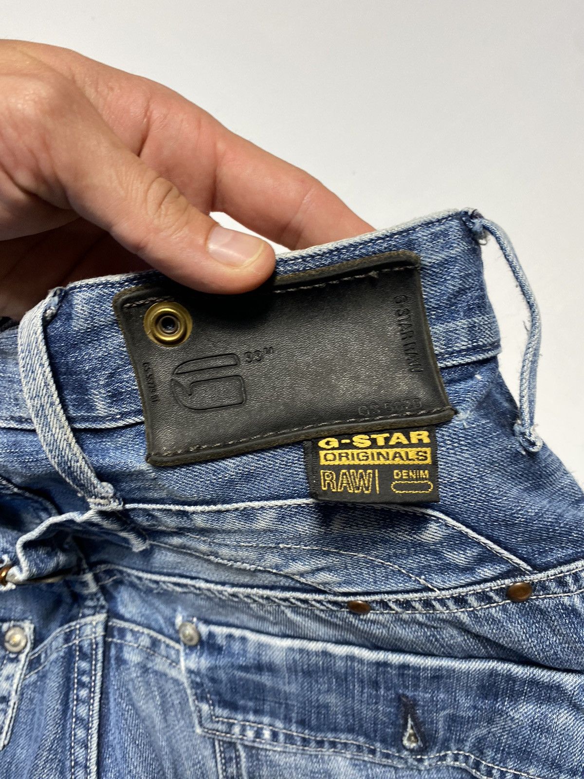 G-Star Vintage G-star raw workwear double knee jeans size 30/32 Size US 30 / EU 46 - 4 Thumbnail