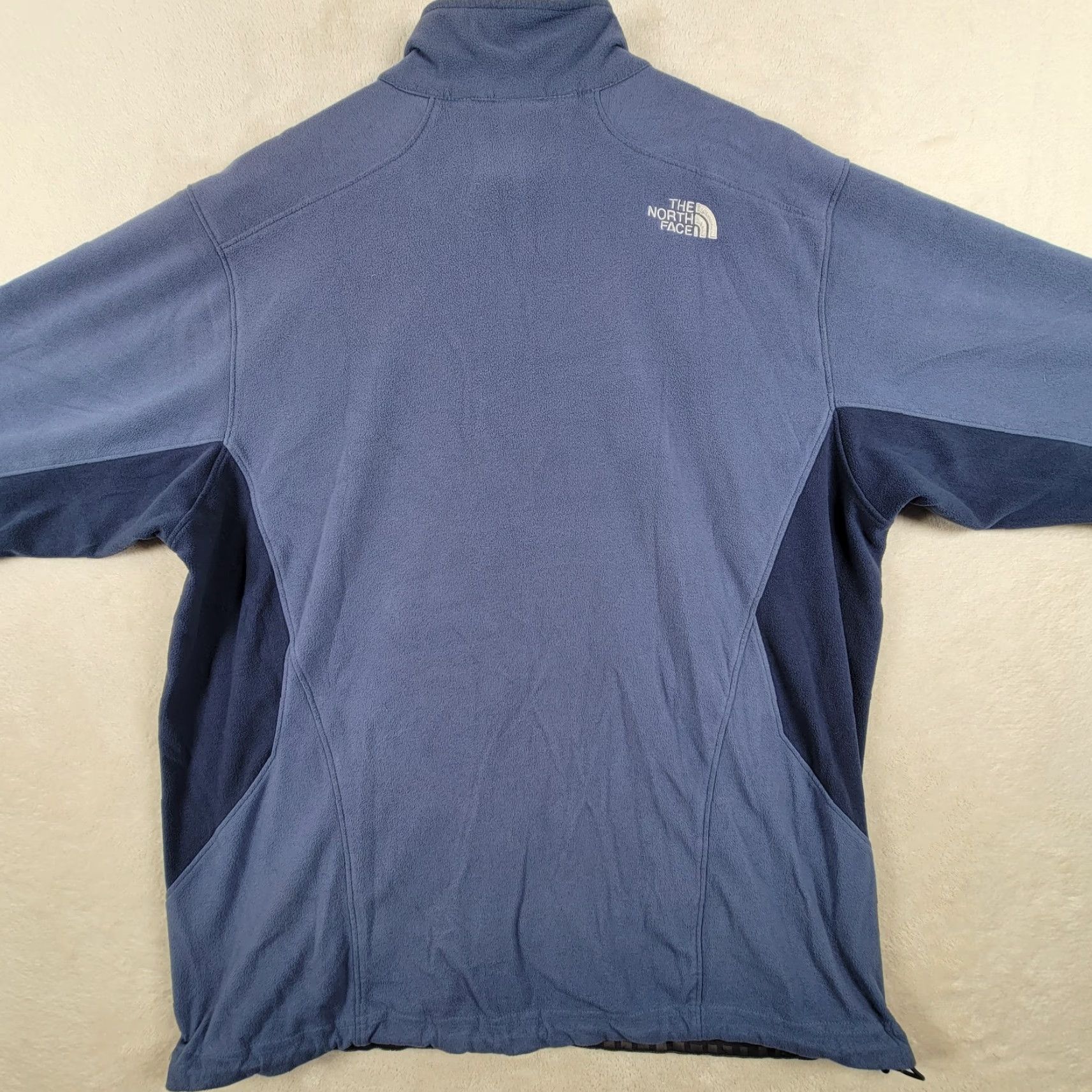 The North Face The North Face Jacket Men Blue Fleece Full Zip Large Parka Outdoor Ski Logo Size US L / EU 52-54 / 3 - 3 Thumbnail