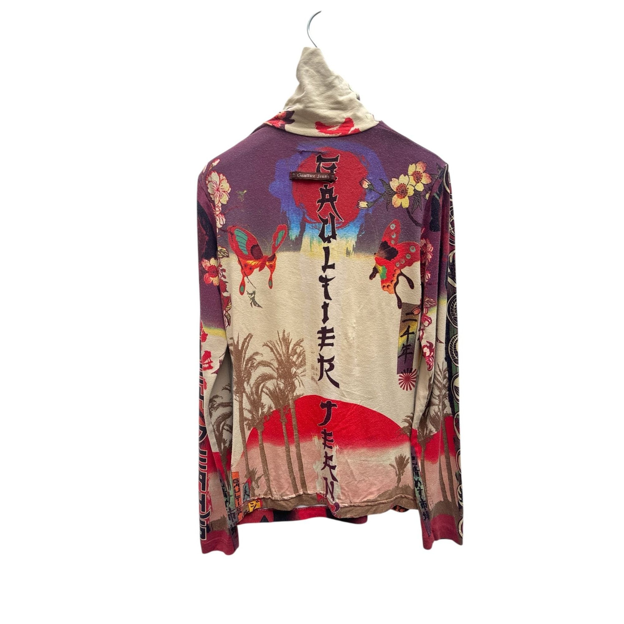 Jean Paul Gaultier 1999 “Venus de Milo Japan”Turtleneck Top Size S / US 4 / IT 40 - 5 Thumbnail