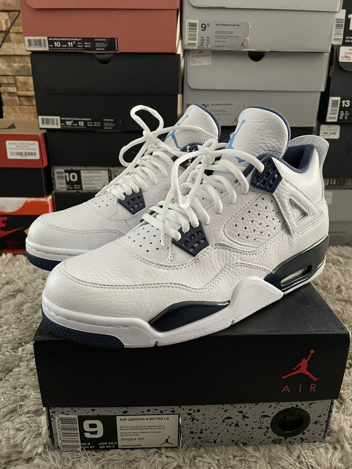 Jordan Brand Jordan 4 Columbia 2015 Release Size US 9 / EU 42 - 1 Thumbnail