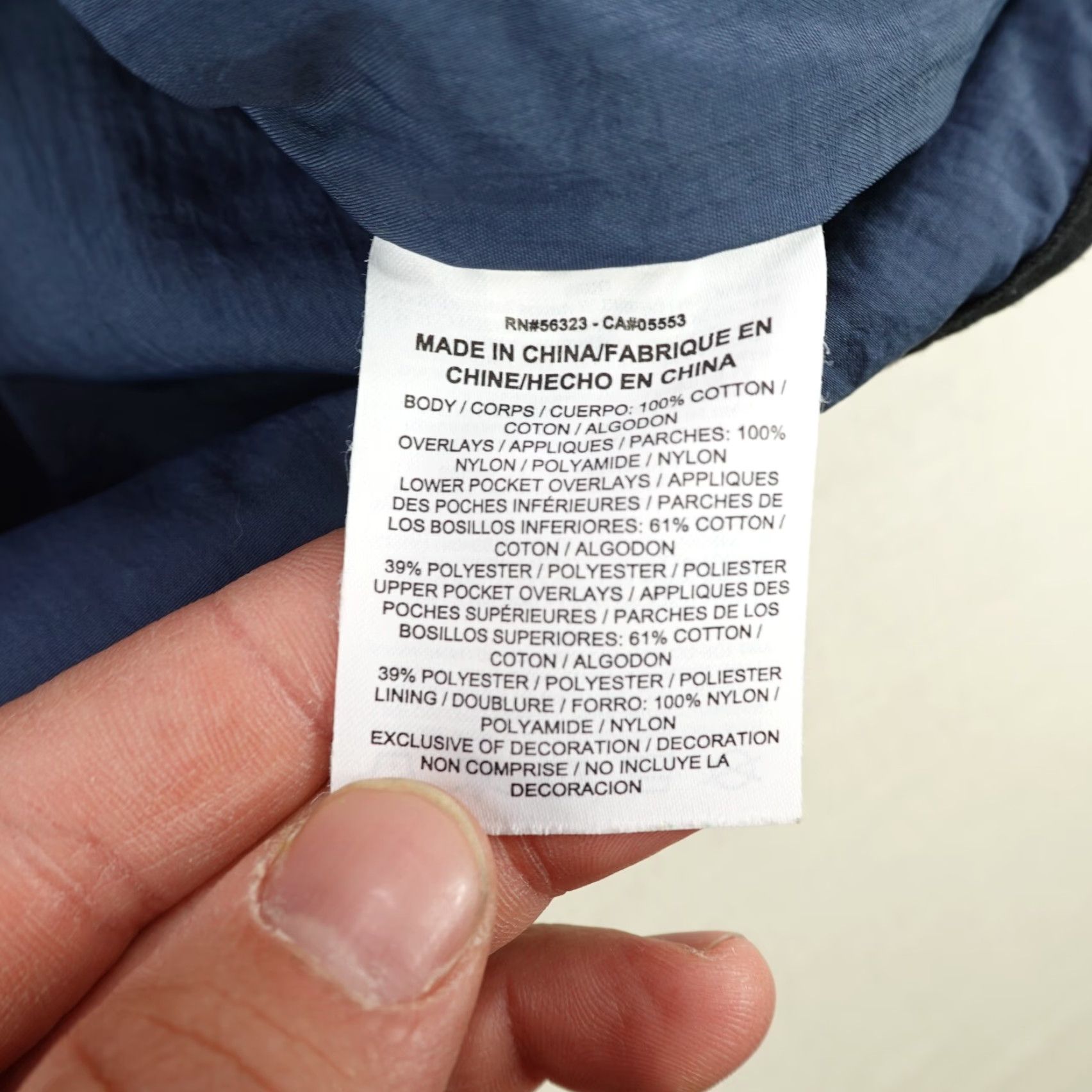 Nike Nike Windbreaker Jacket Mens Medium Blue Utility Zip Up Outdoor Sports Size US M / EU 48-50 / 2 - 5 Thumbnail