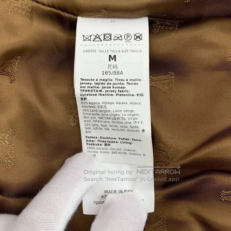Max Mara Max Mara Dark Brown Teddy Alpaca Wool Collar Double Breast Size M / US 6-8 / IT 42-44 - 6 Thumbnail