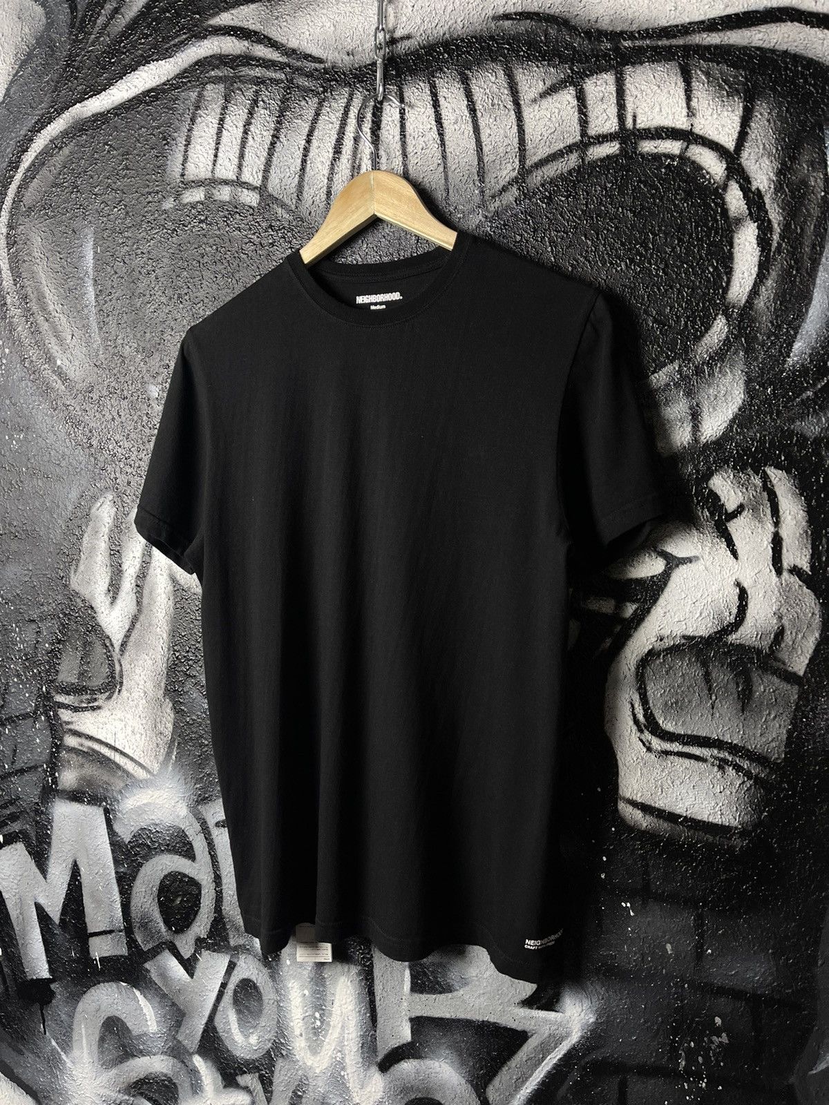 Japanese Brand × Neighborhood Neighborhood Men’s Basic Black T-Shirt Size M Size US M / EU 48-50 / 2 - 1 Thumbnail