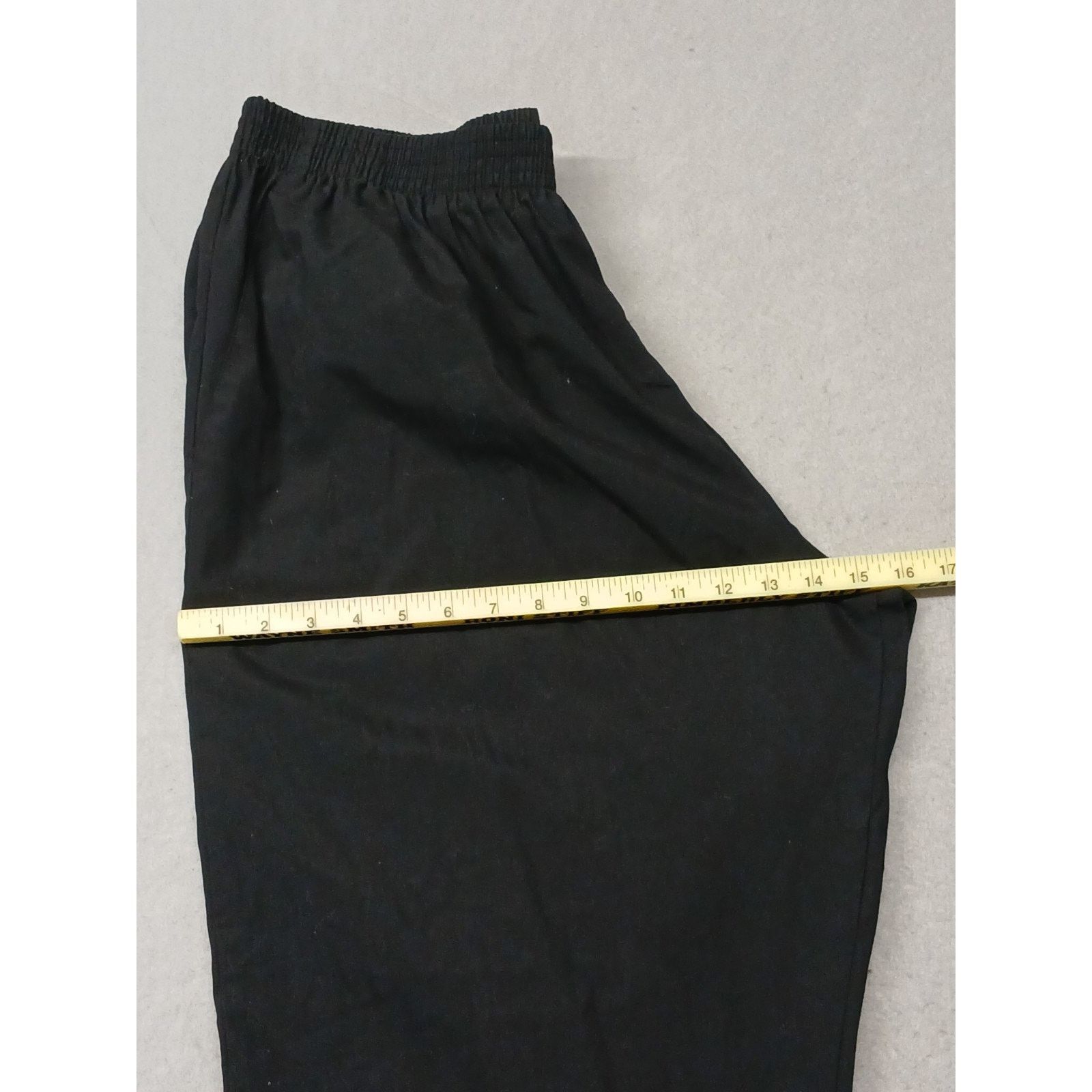 Other Landau (P2X) Women's Black Poly Blend Relaxed Sweatpants Size 32" / US 10 / IT 46 - 4 Thumbnail