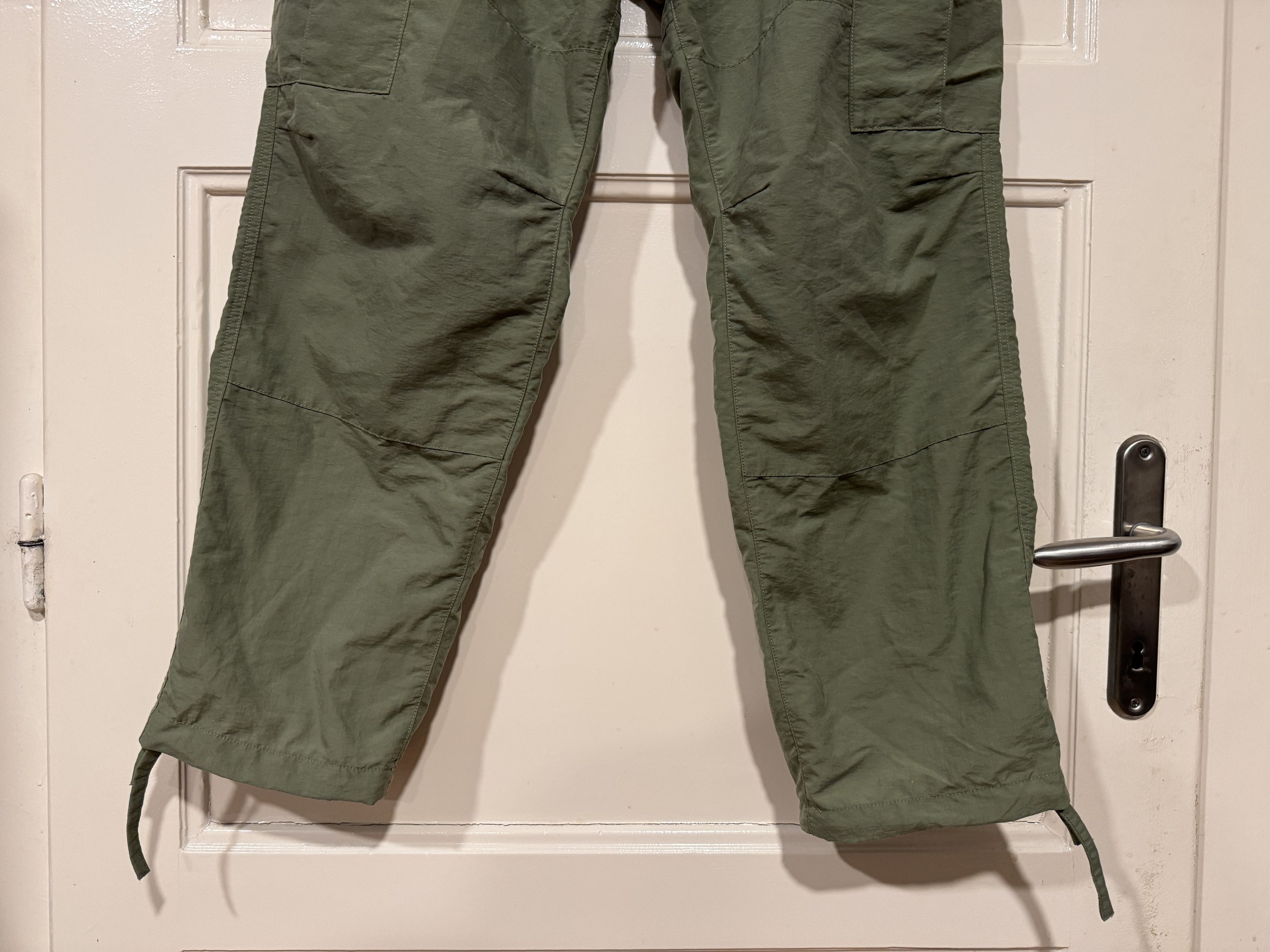 Highsnobiety Highsnobiety nylon green cargo pants M Size US 34 / EU 50 - 3 Thumbnail