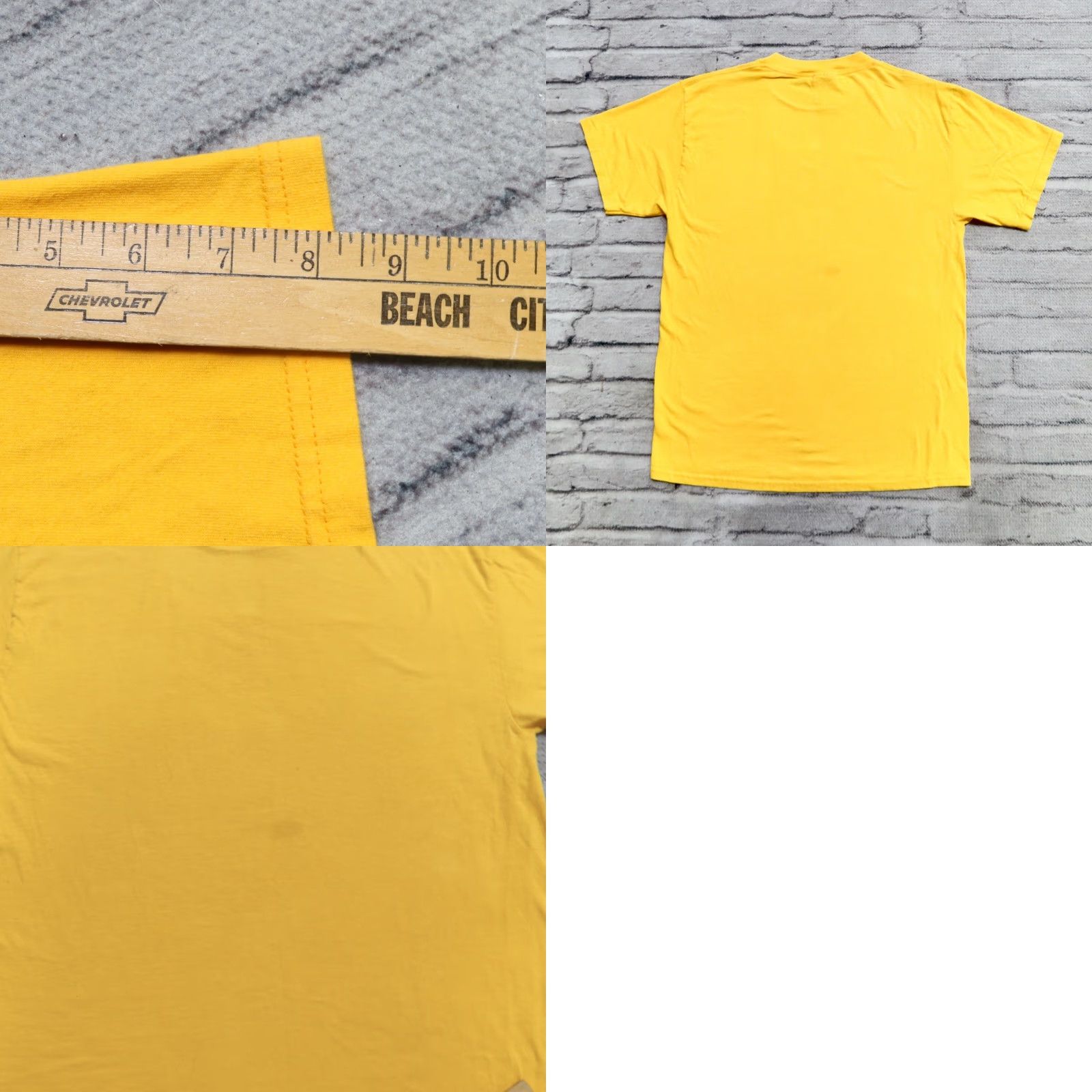 Vintage VINTAGE Foundation Skateboards Shirt Mens Large Yellow 90s Punk Size US L / EU 52-54 / 3 - 9 Thumbnail