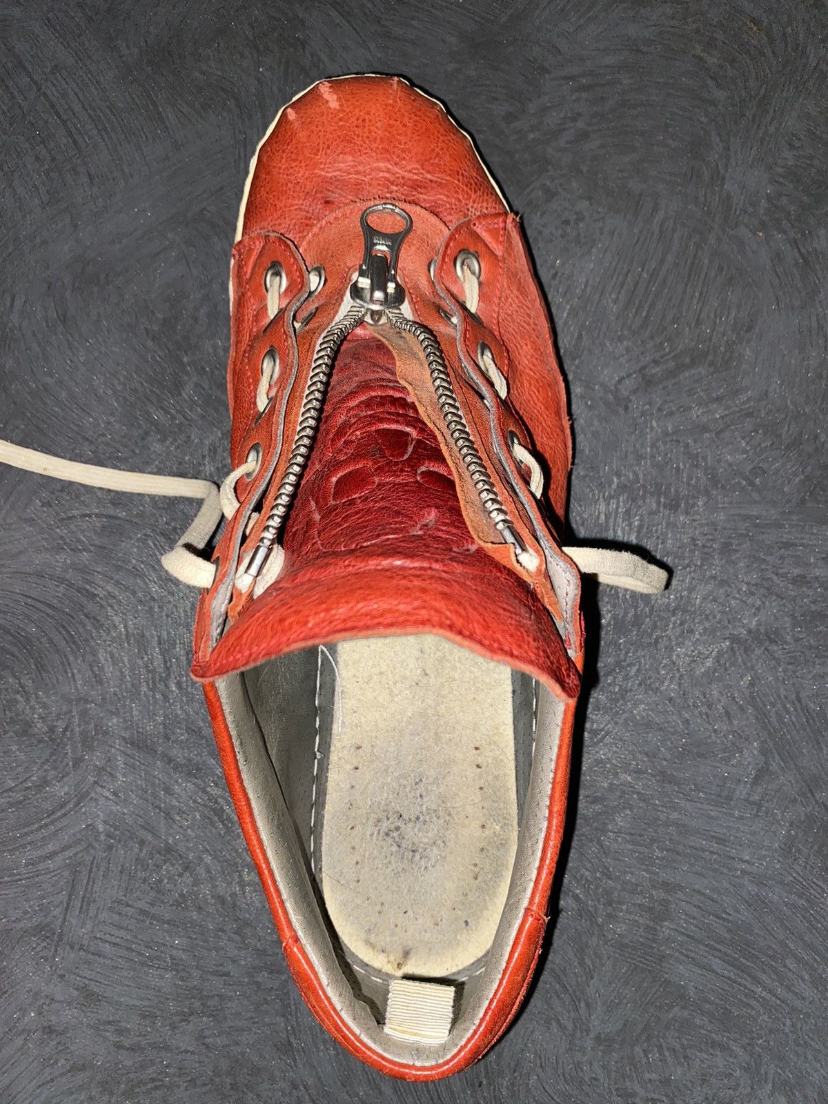 Alexander McQueen ARCHIVE 2005 Alexander McQueen Leather « Skull » Sneakers Size US 8.5 / EU 41-42 - 12 Thumbnail