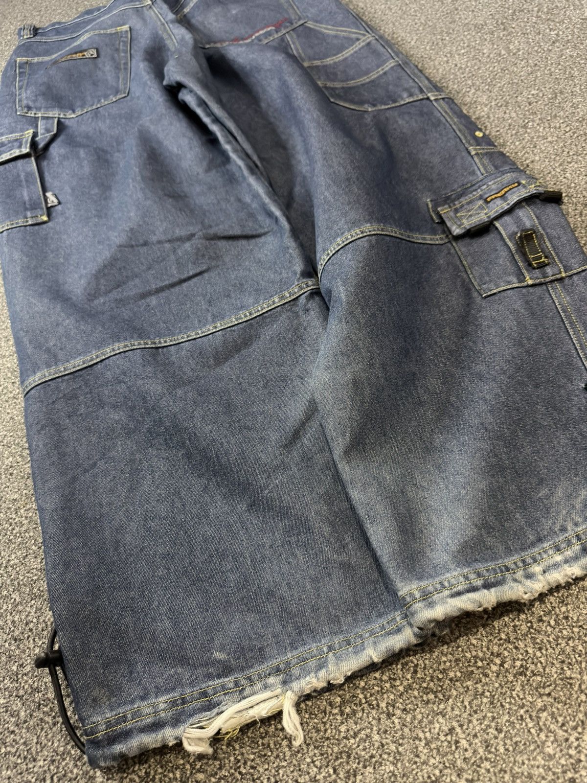 Hypebeast Archive ‼️ Baggy Frerky Soul Massive y2k Heavy Denim Jeans Size US 34 / EU 50 - 12 Thumbnail