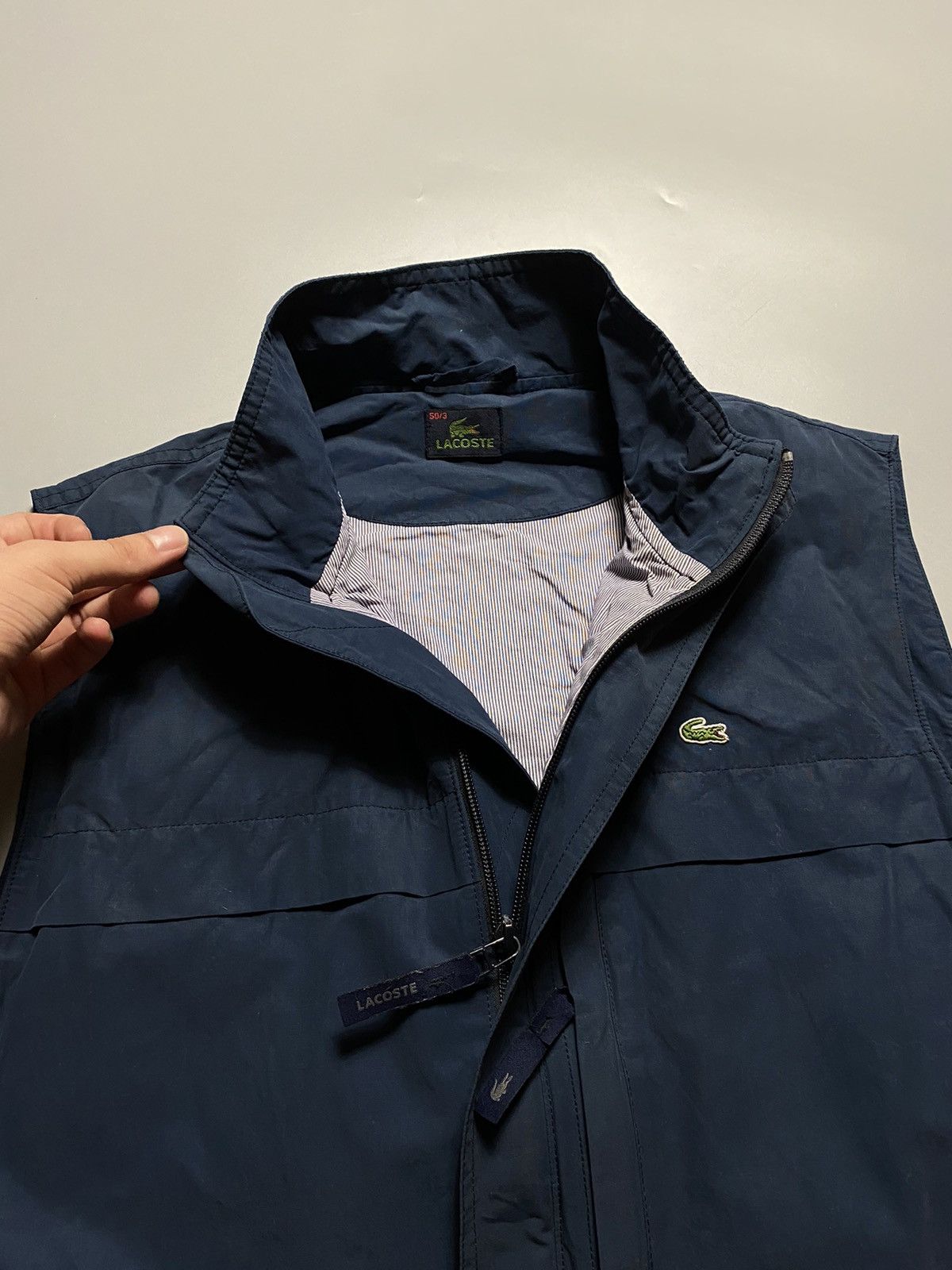 Lacoste Lacoste nylon y2k vintage vest Size US M / EU 48-50 / 2 - 6 Thumbnail