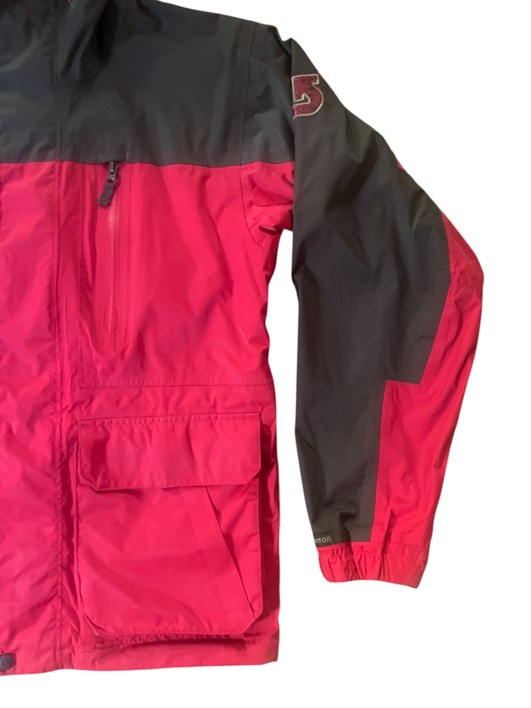 Burton Burton Mission Technical Snowboard Jacket Red Shell Size US S / EU 44-46 / 1 - 3 Thumbnail