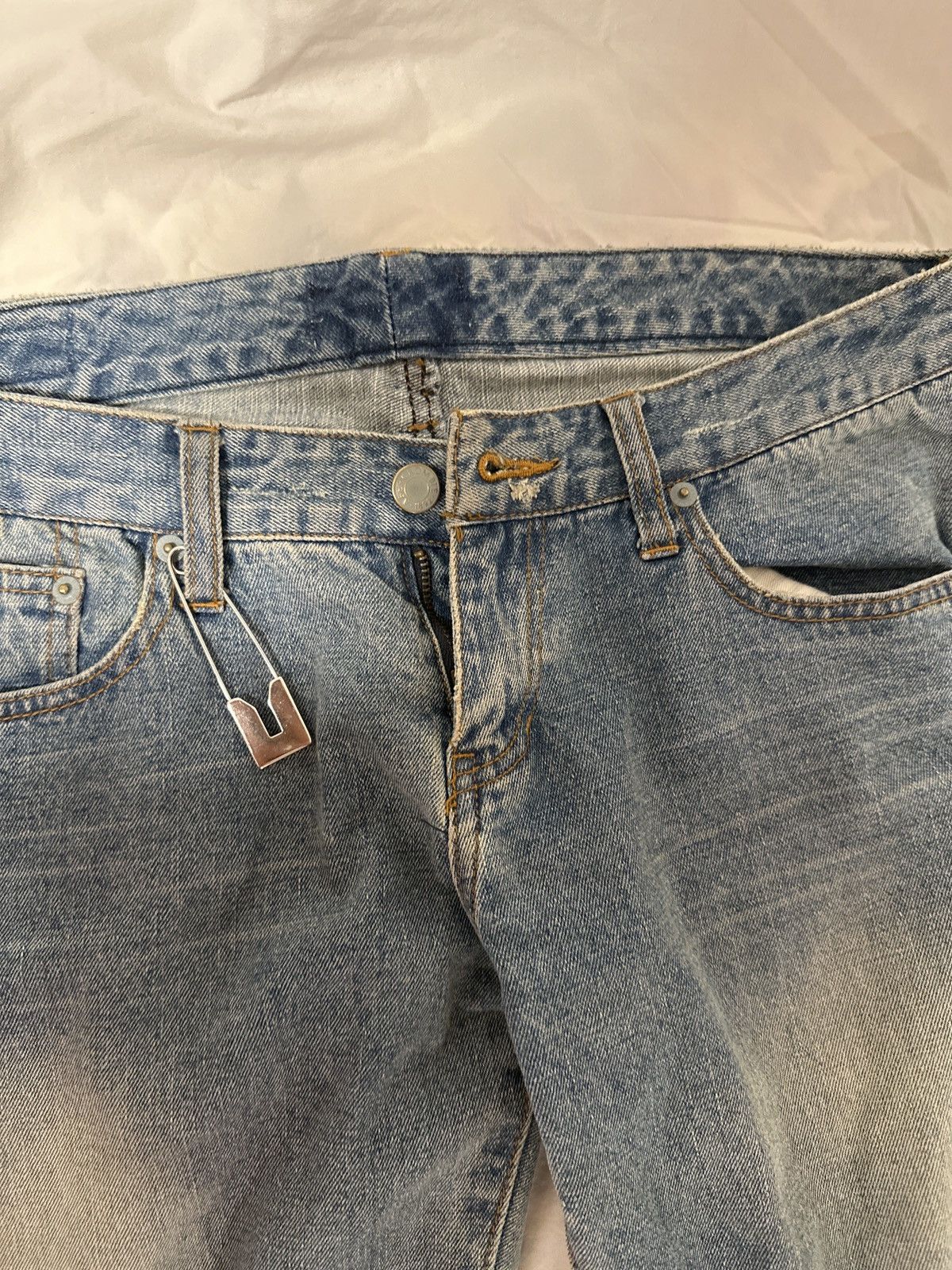 Bowery × Designer Dakar New York Studded Denim Size US 32 / EU 48 - 2 Thumbnail