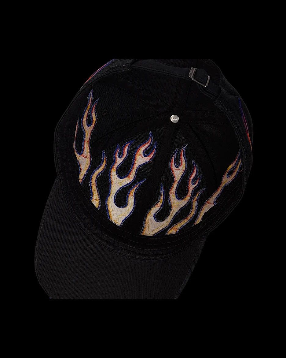 Nike 🔥 Nike Club Cap Structured OG Flame Cap Black Red M/L Size ONE SIZE - 7 Thumbnail