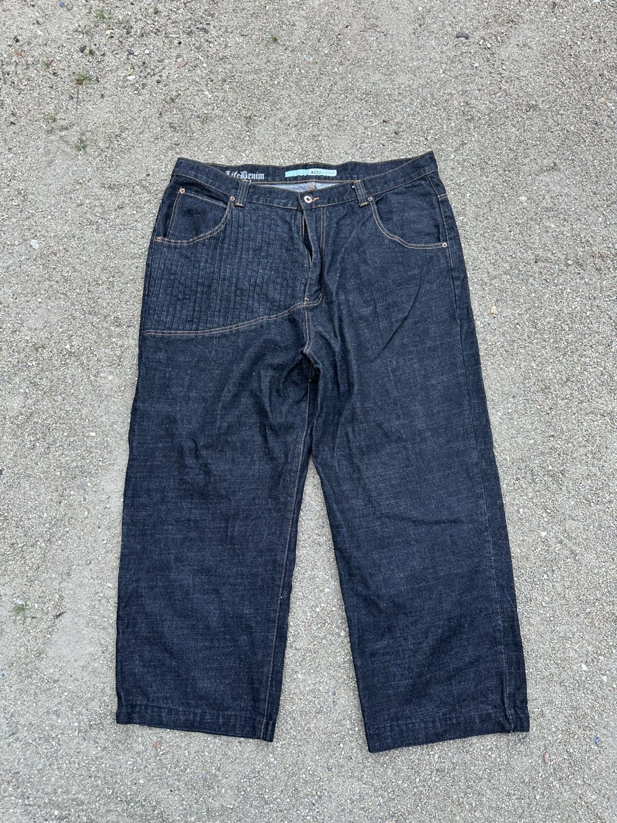 Japanese Brand AZZURÉ Love Life Denim Baggy Size US 42 / EU 58 - 1 Thumbnail