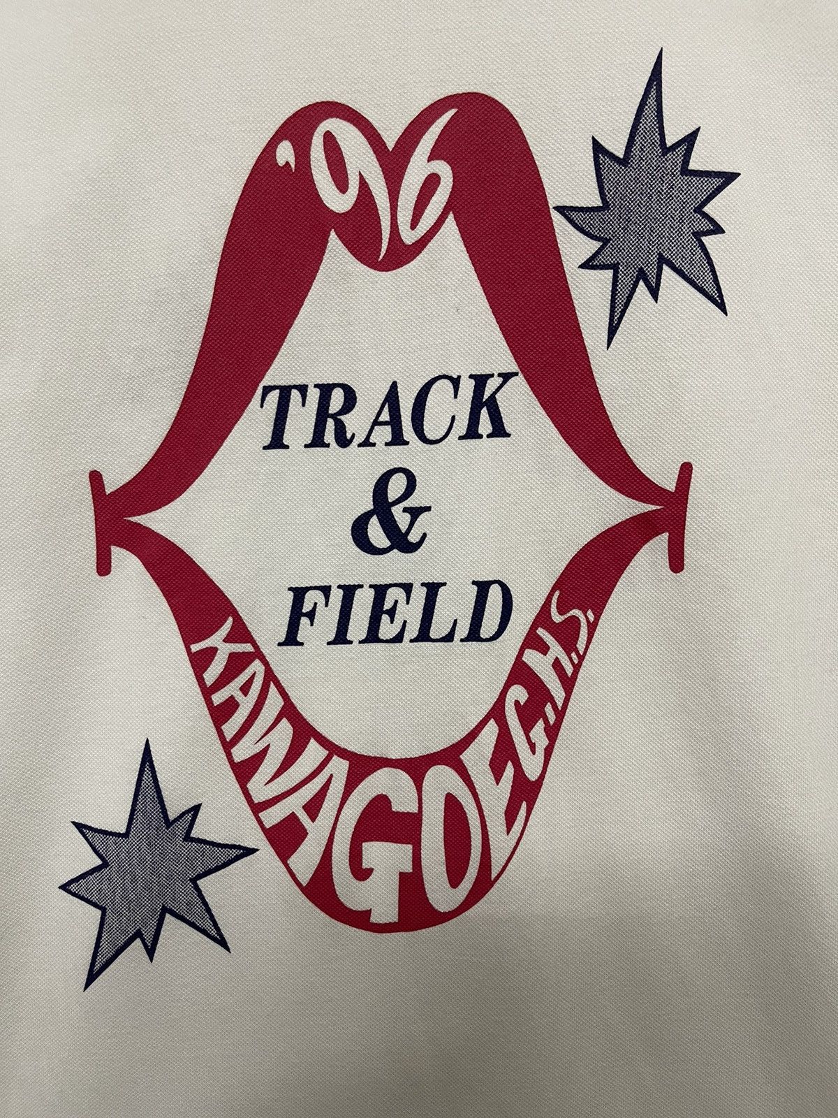 Champion × Vintage Vintage 90's Champion Track & Field T-shirt White Size US M / EU 48-50 / 2 - 3 Thumbnail