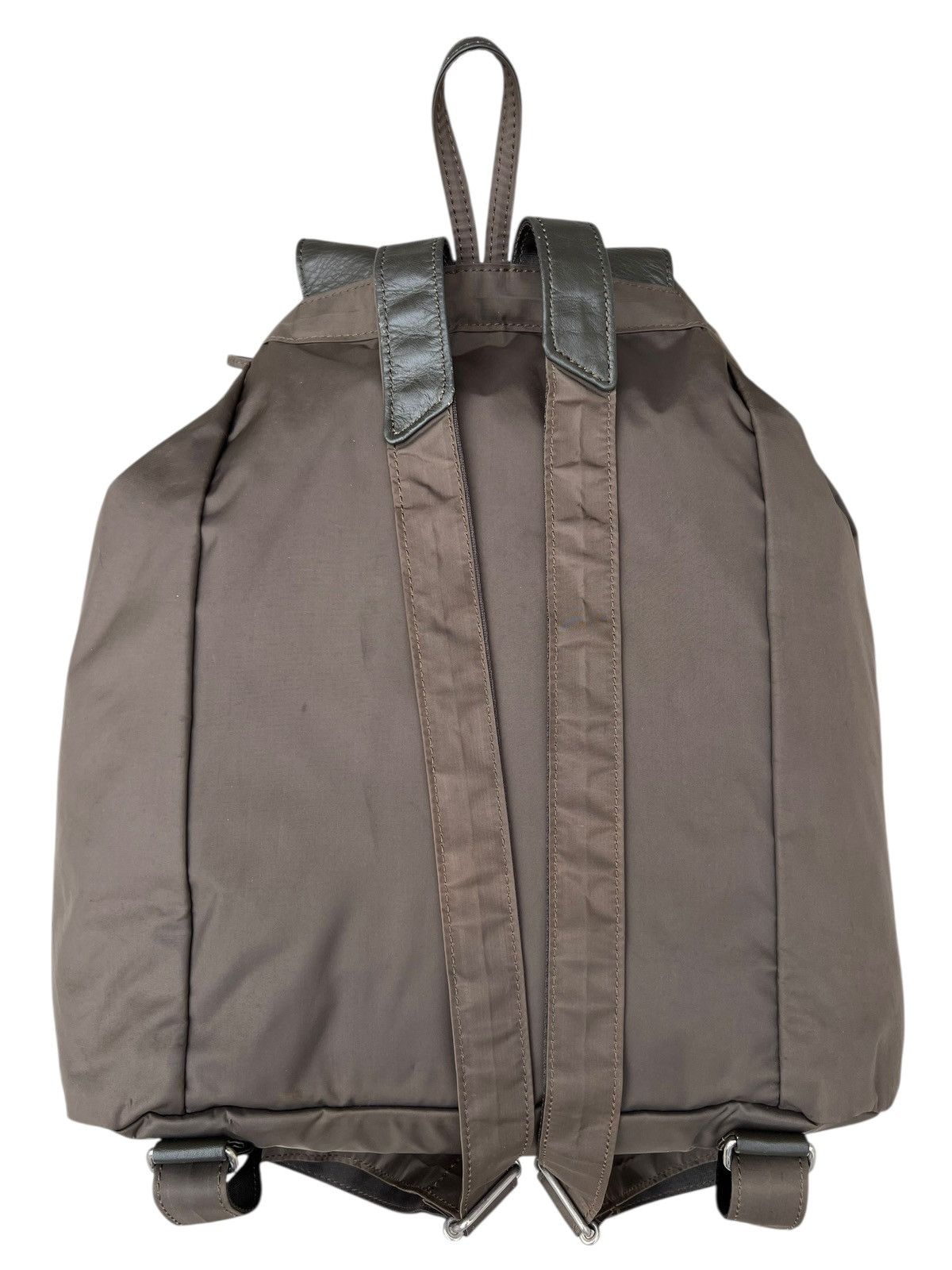 Yohji Yamamoto 2000s Yohji Yamamoto Y’saccs Military Style Rucksack Bag Size ONE SIZE - 9 Thumbnail