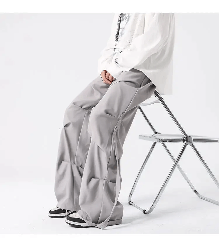Designer × Japanese Brand Trousers casual loose pants streetwear y2k Size US 34 / EU 50 - 6 Thumbnail