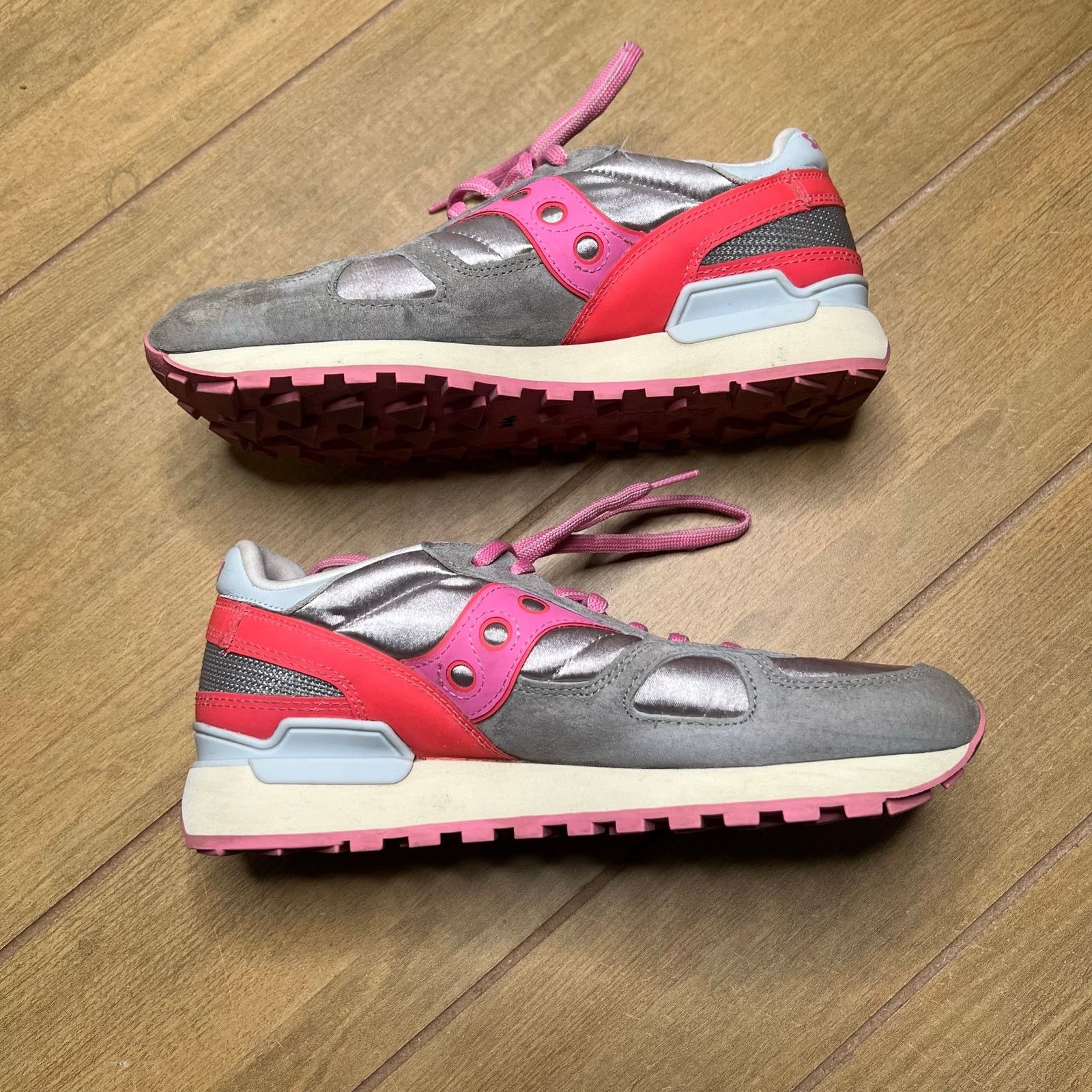 Saucony Saucony Women’s Shadow Original S60673-3 Sneakers Pink 9 Size US 9 / IT 39 - 8 Thumbnail