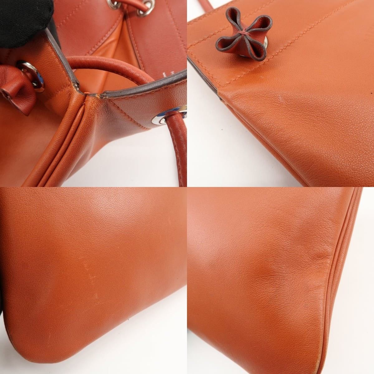 Hermes Hermes Aline Mini Calfskin Crossbody Bag Tan Size ONE SIZE - 6 Thumbnail