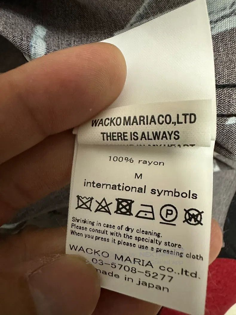 Wacko Maria Wacko Maria Basquiat Artificial Silk Hawaiian Short Sleeve Size US M / EU 48-50 / 2 - 5 Thumbnail