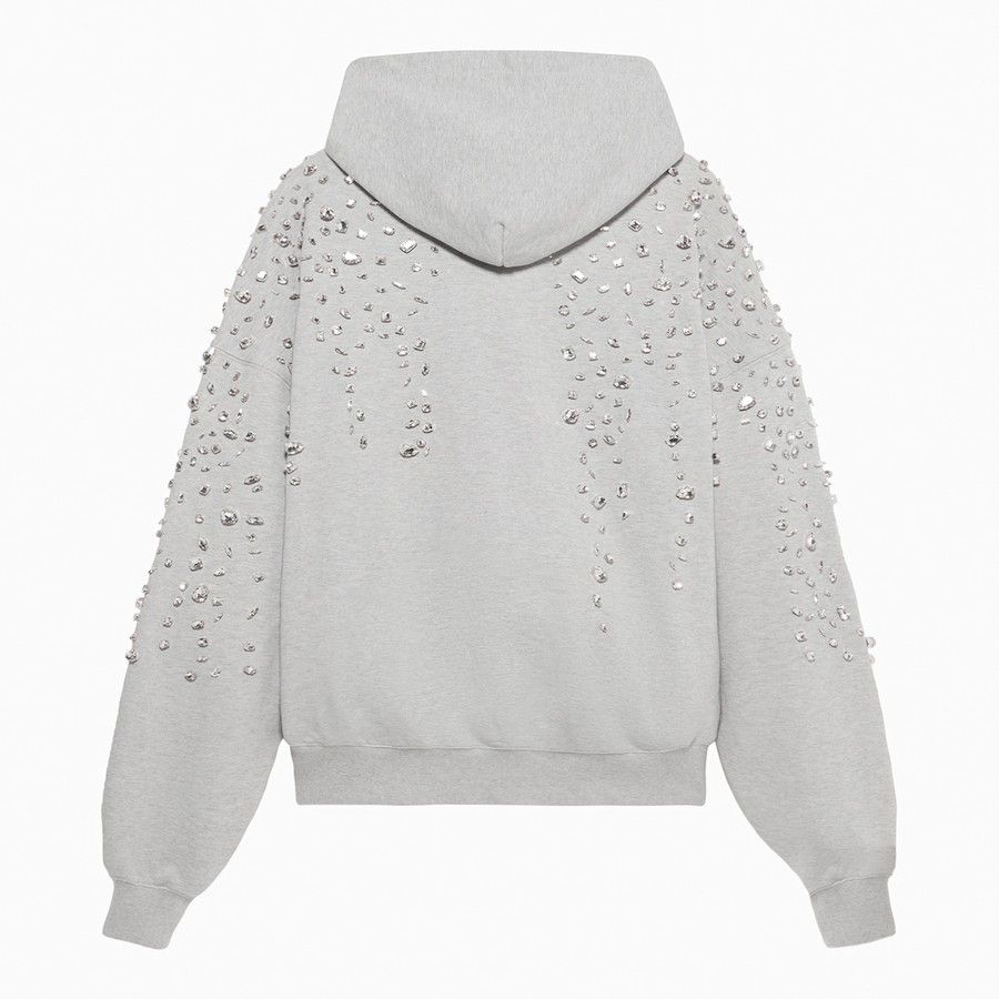 1989 STUDIO o1d2blof1124 Crystals Sweatshirt Hoodie in Grey Size US L / EU 52-54 / 3 - 2 Thumbnail