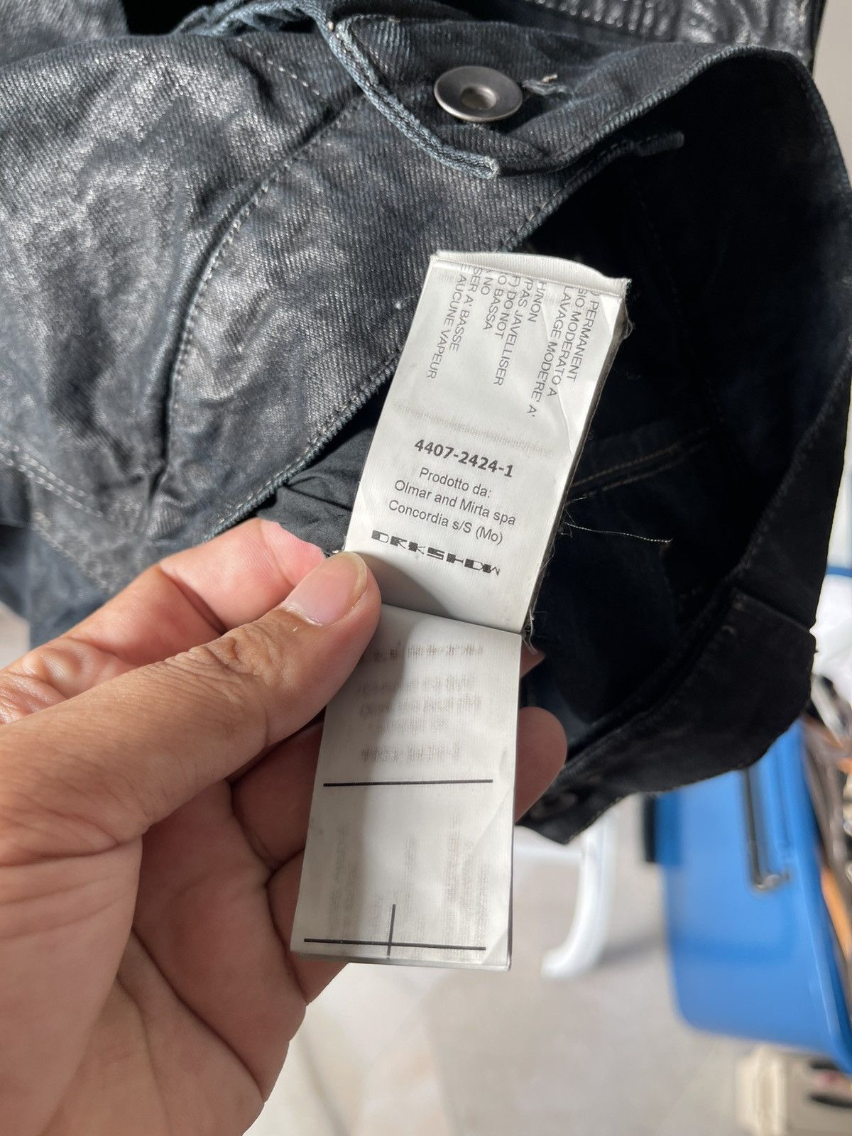 Rick Owens Rick Owens Wax Sleeveless Denim Jacket 96 Size US M / EU 48-50 / 2 - 16 Thumbnail