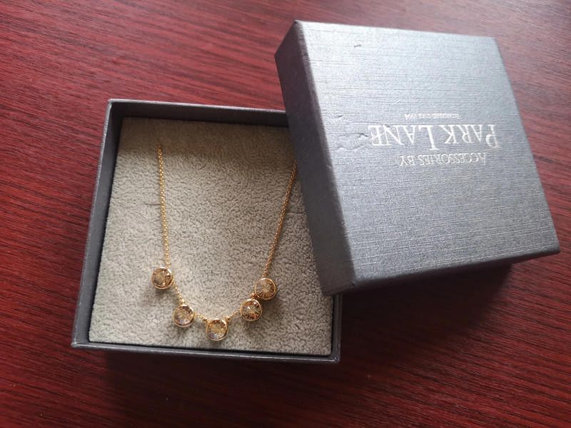 Designer Park Lane Rose Gold Plated Crystal Necklace and Earring Set Size ONE SIZE - 5 Thumbnail