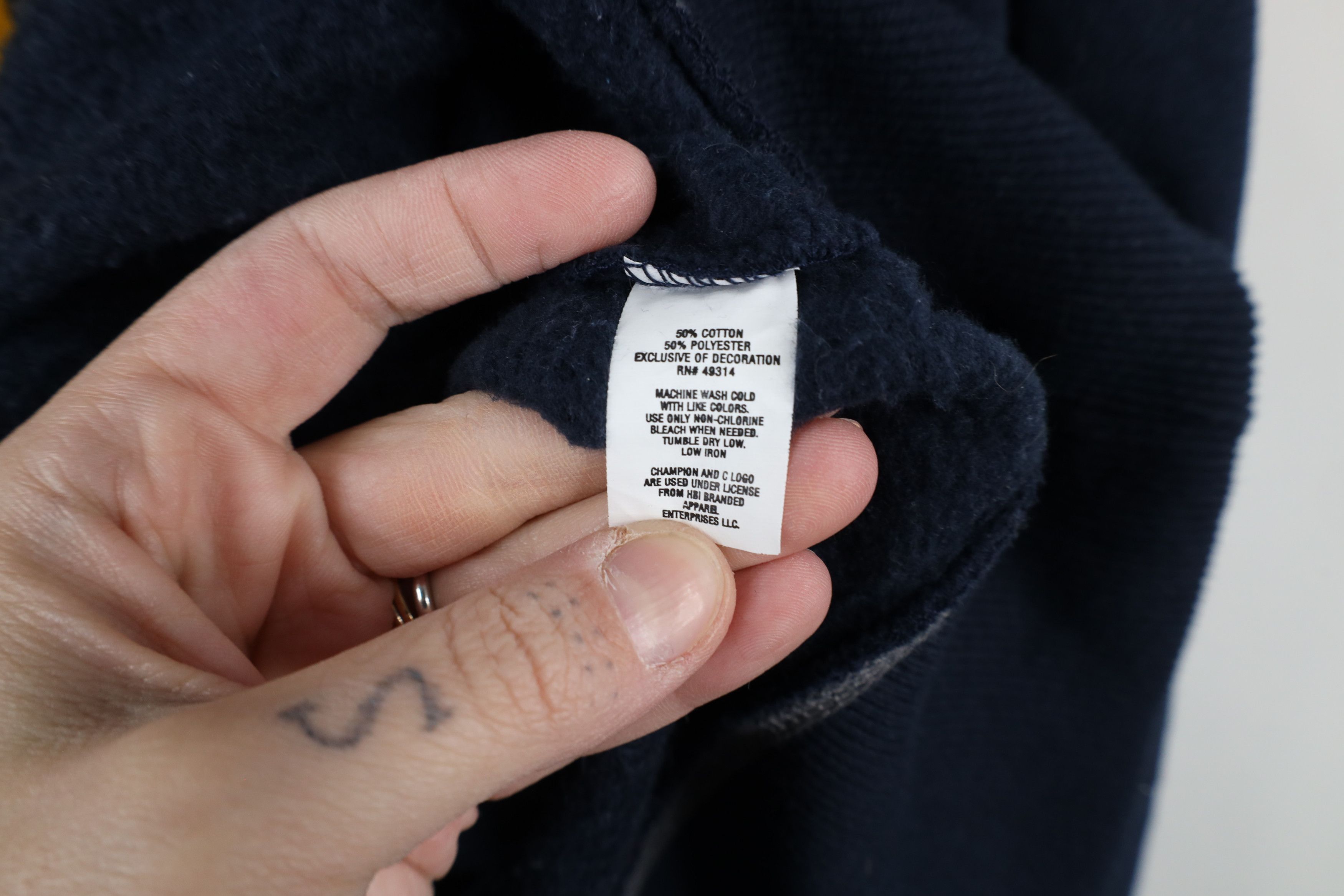 Champion × Vintage Vintage 90s Champion Heavyweight University of Sweatshirt Size US XXL / EU 58 / 5 - 9 Thumbnail