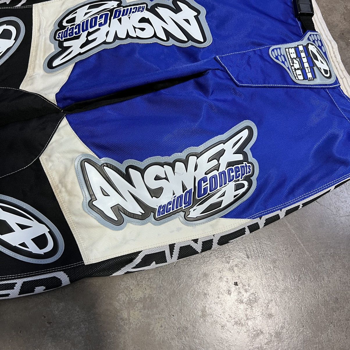 Fox Racing × Vintage Vintage 90s Answer Racing Edge Motocross Pants MotoX BMX Size US 32 / EU 48 - 3 Thumbnail