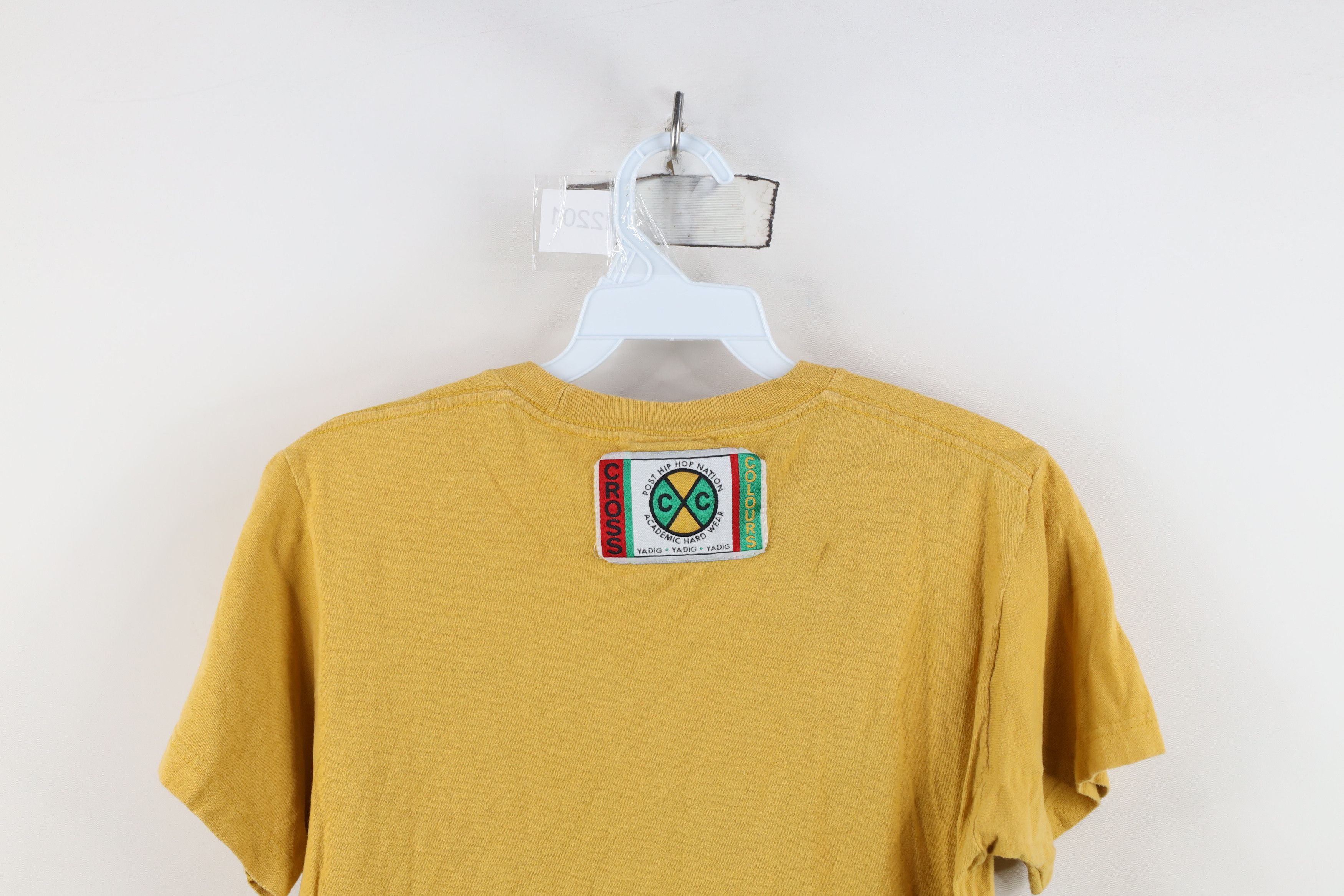 Cross Colours Vintage Y2K Cross Colours Prince of Bel Air T-Shirt Yellow Size US S / EU 44-46 / 1 - 15 Thumbnail