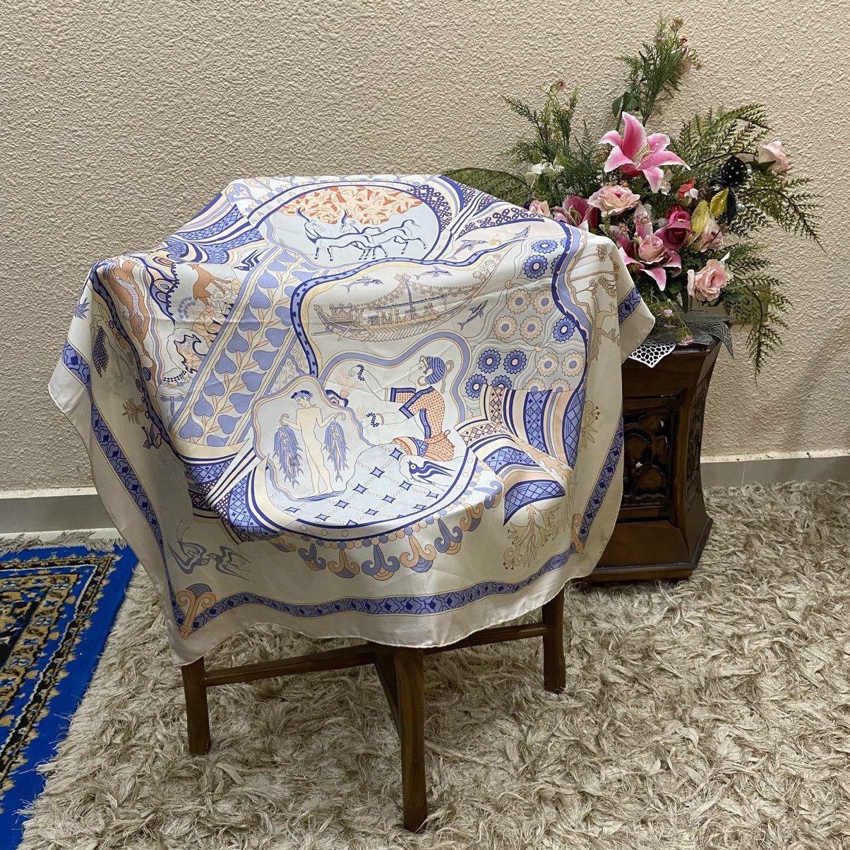 Hermes ☀️Hermes Les Printemps de Thera silk scarf by J.Abadie Size ONE SIZE - 2 Thumbnail