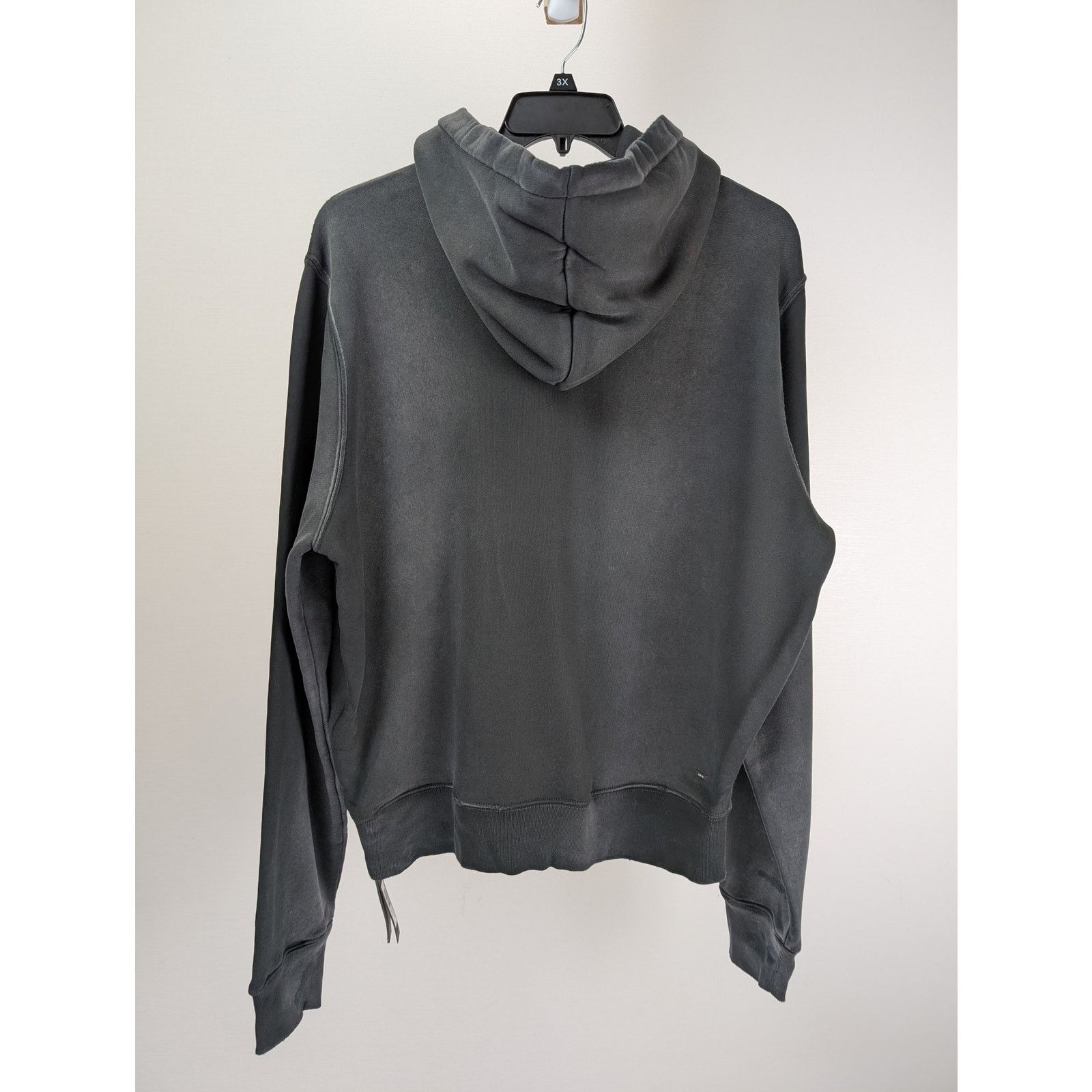 Amiri o1rshd1 Q:2 / Track Hoodie in Faded Black Size US M / EU 48-50 / 2 - 9 Thumbnail