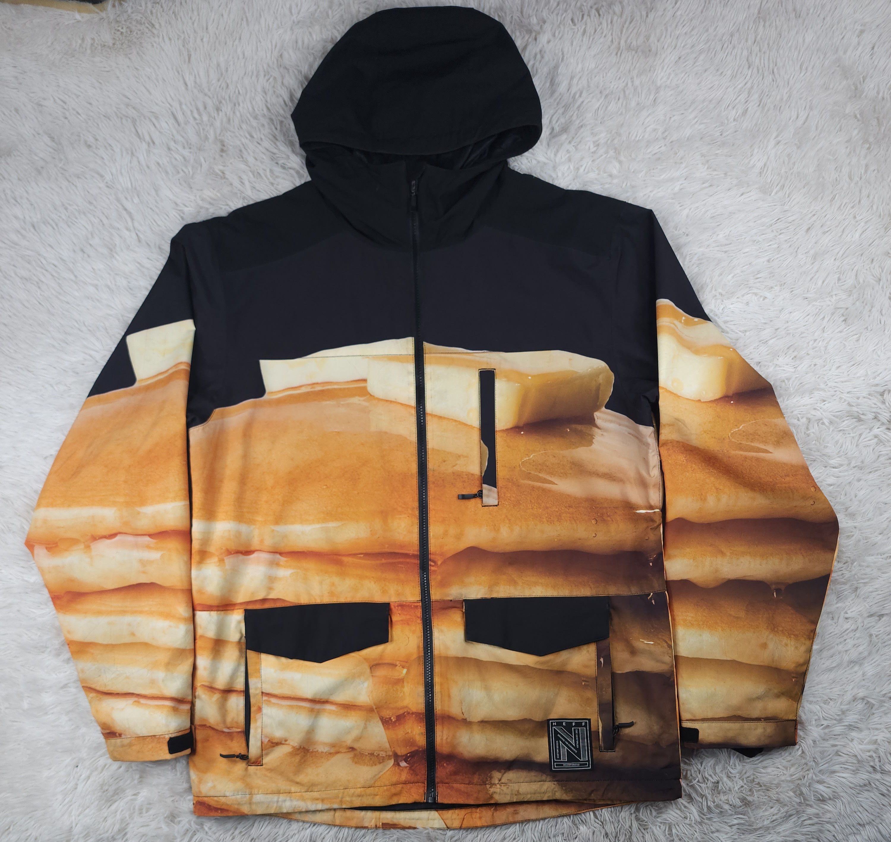NEFF NEFF Pancakes windbreaker hooded jacket Size US M / EU 48-50 / 2 - 1 Thumbnail