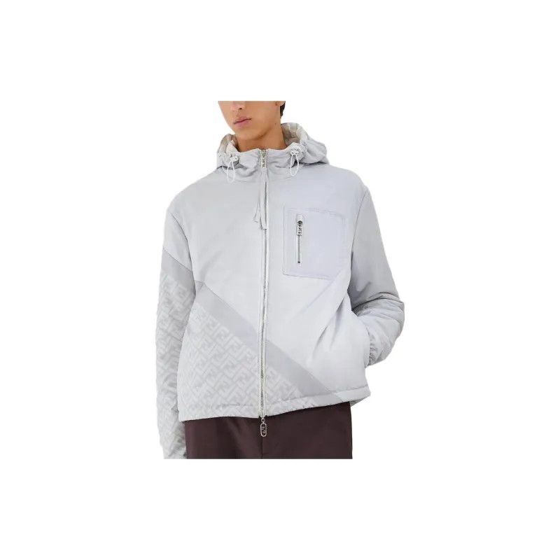Fendi o1s1wg110125 Jacket in Grey Size US XL / EU 56 / 4 - 3 Thumbnail