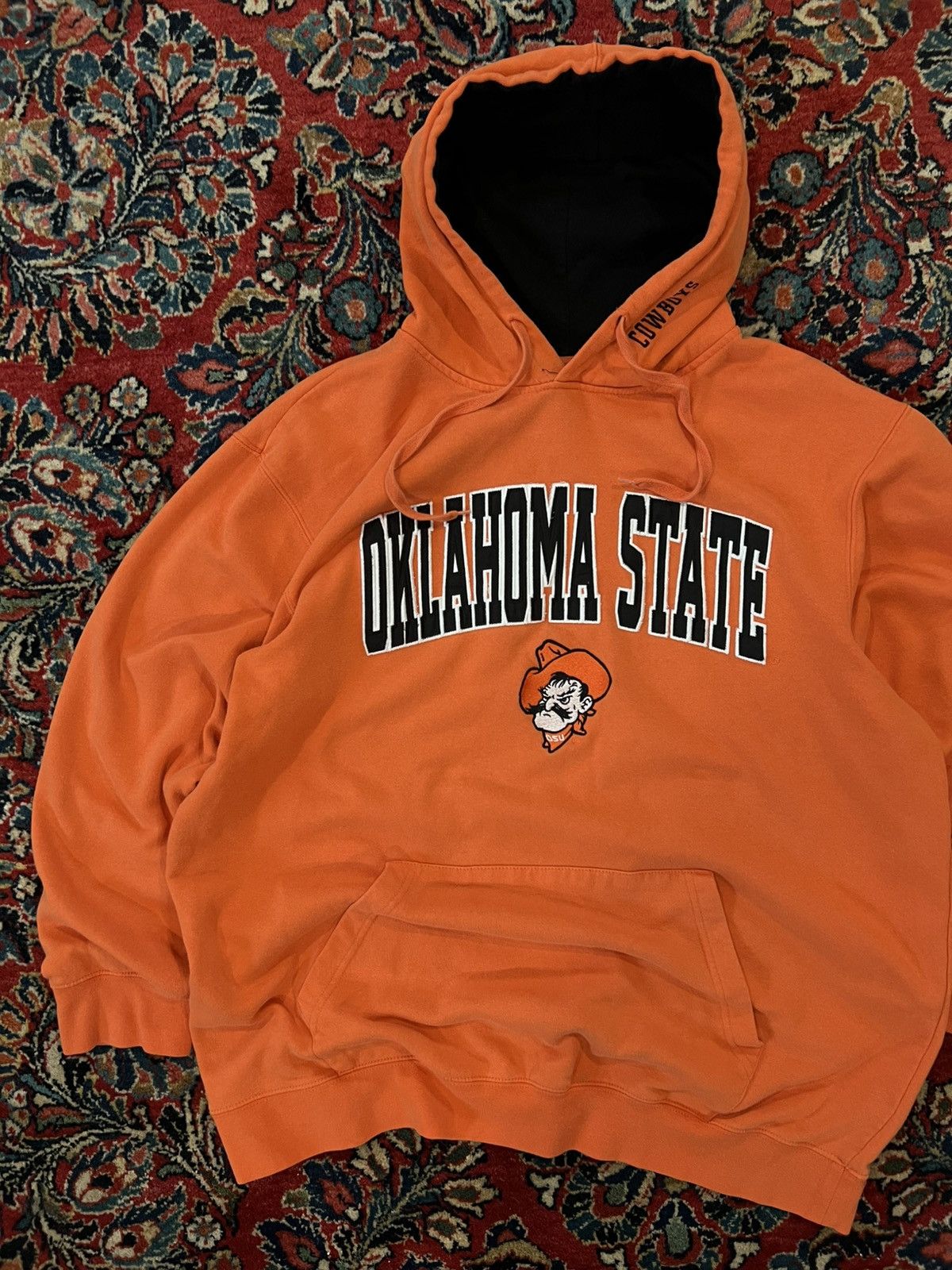 Salem Sportswear Vintage NCAA Oklahoma State Cowboys Sweatshirt Hoodie Size US XL / EU 56 / 4 - 2 Thumbnail