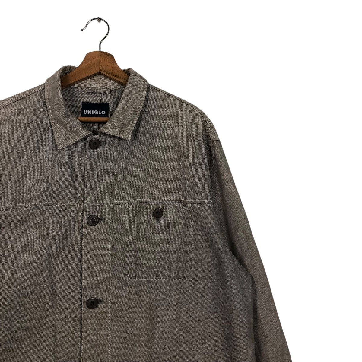 Japanese Brand 🔥VINTAGE CHORE WORKER JACKET DETROIT DUCK CANVAS UNIQLO Size US XL / EU 56 / 4 - 7 Thumbnail