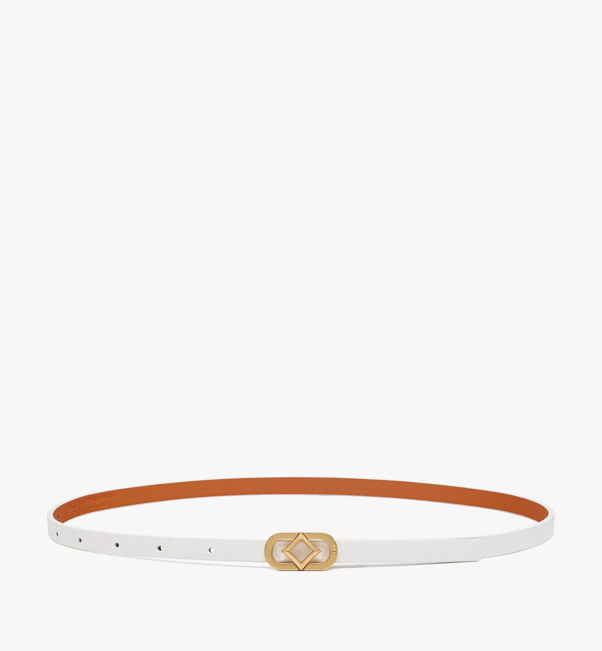 o1mt1gz0125 Size: 80 / Reversible Belt in White/Brown