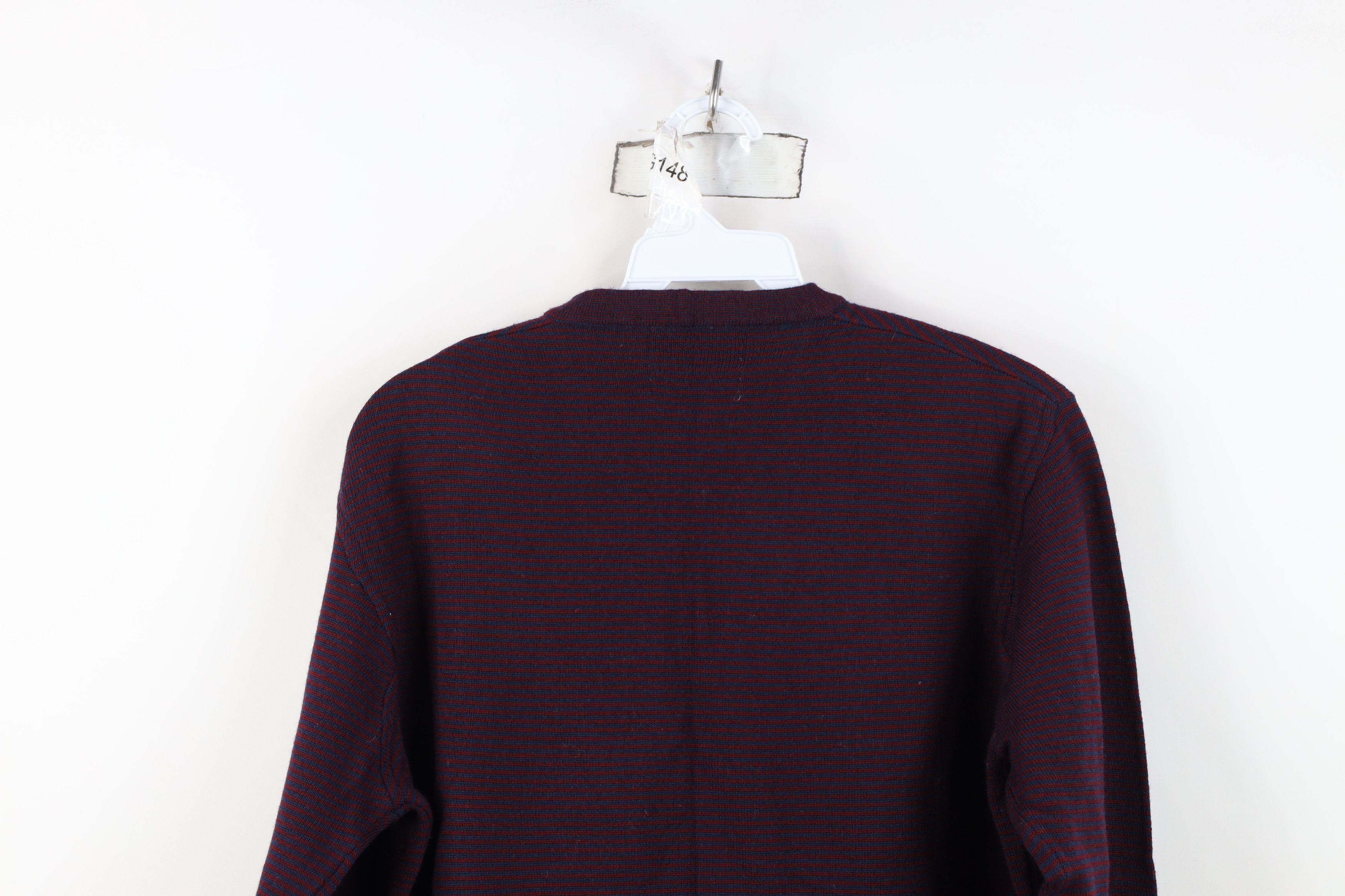 Vintage Deadstock Vintage 70s Streetwear Merino Wool Knit Sweater Size M / US 6-8 / IT 42-44 - 12 Thumbnail